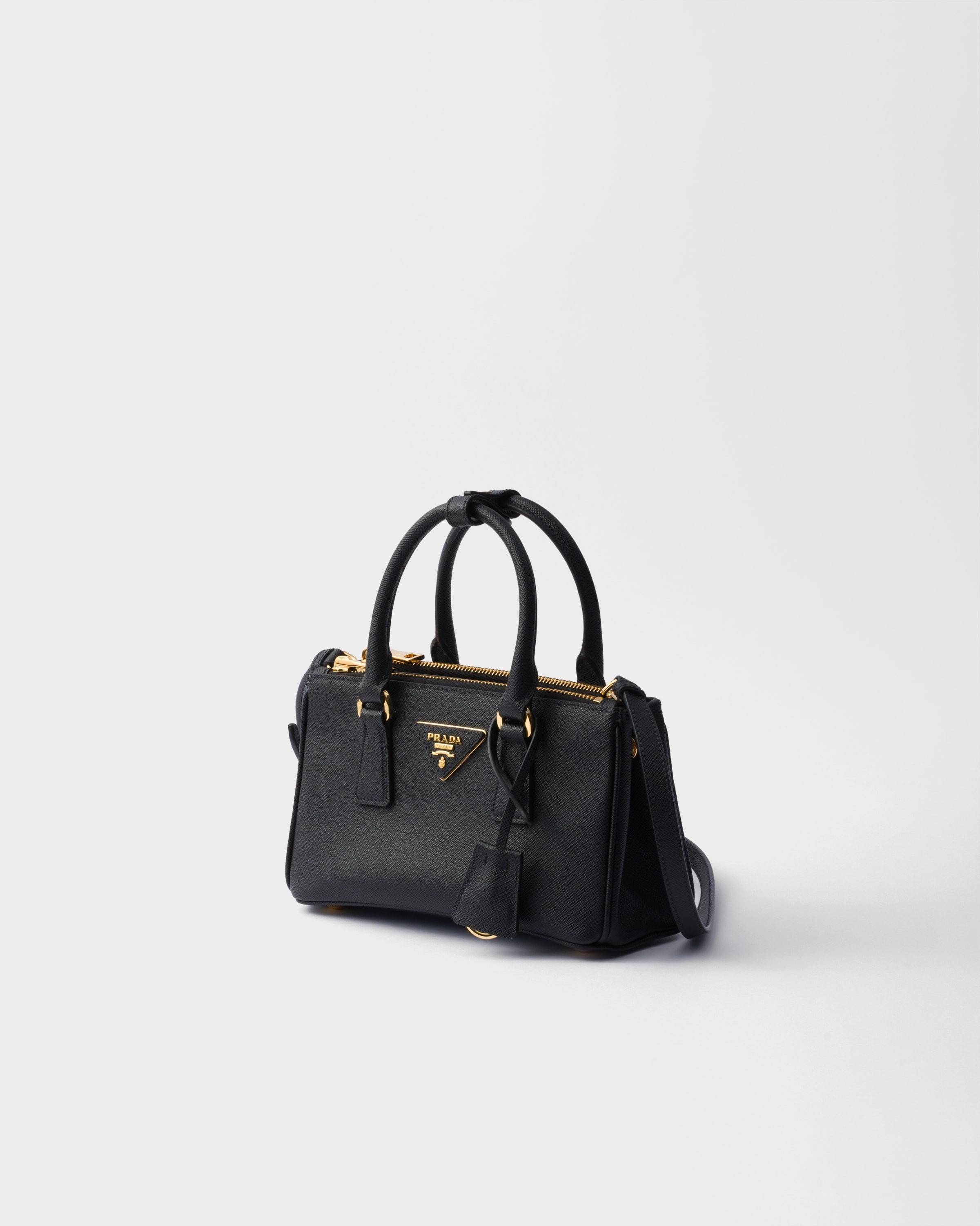 Prada Galleria Saffiano leather mini-bag Black