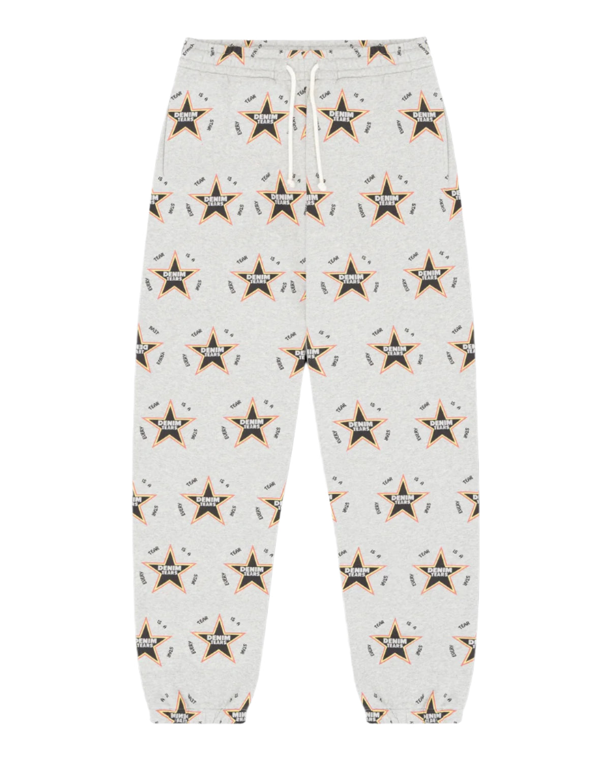 Every Tear Is A Star Sweatpants Grey Grey