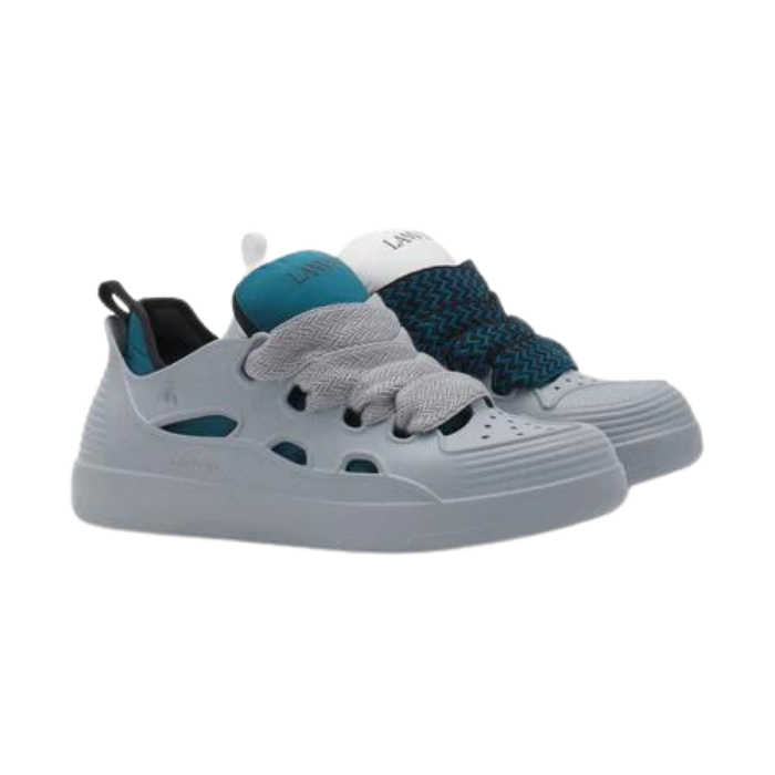 Lanvin Curb Block Rubber Pearl Grey