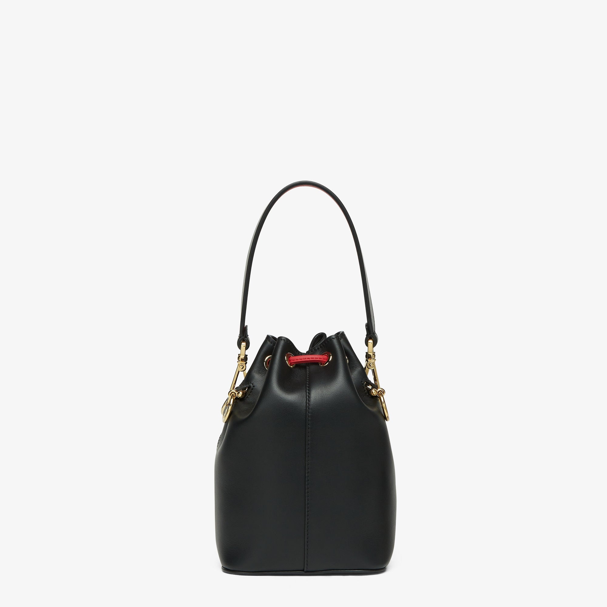 Mon Tresor Lunar New Year black leather mini-bag