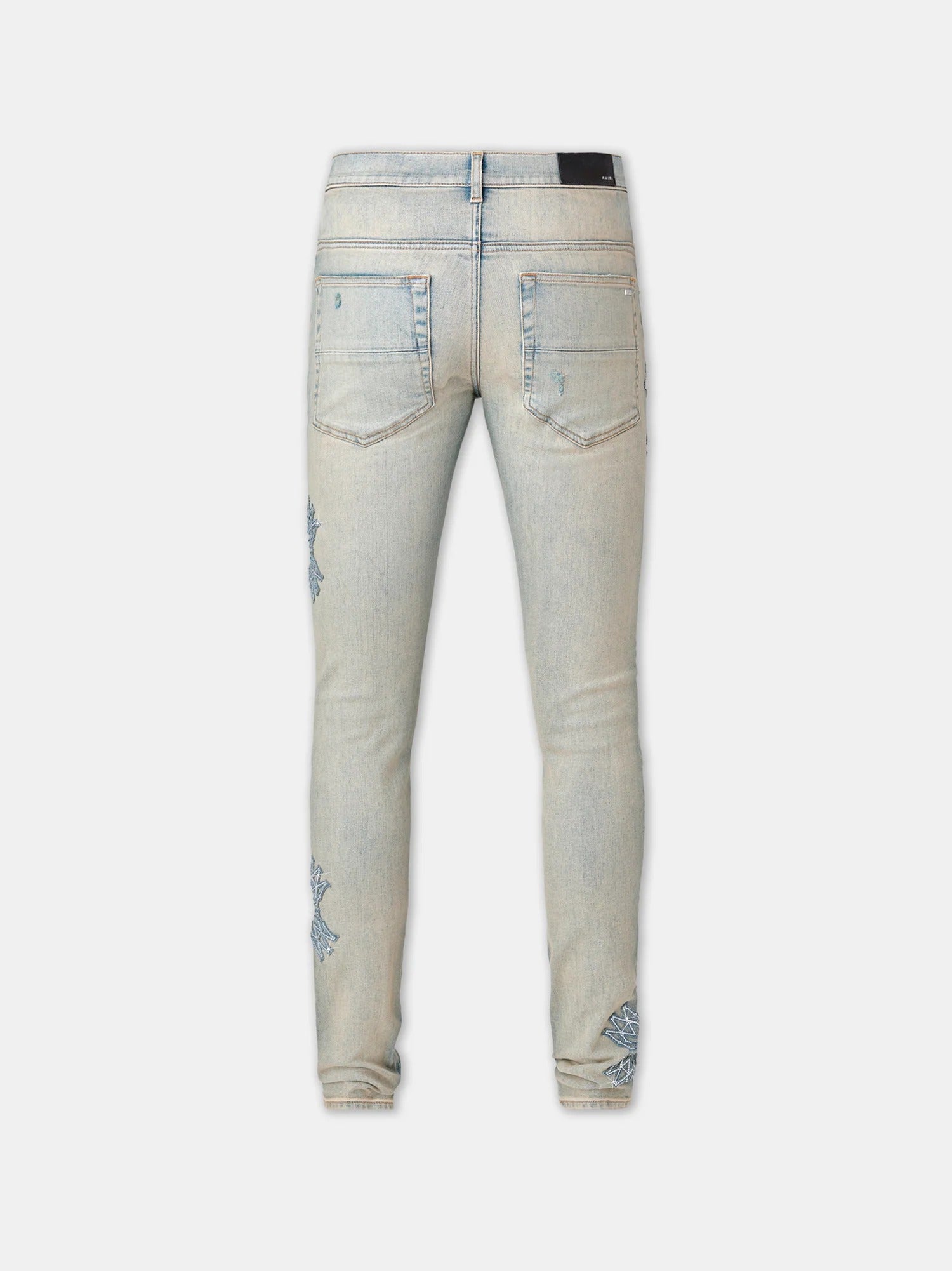 CRYSTAL MA QUAD SKINNY JEAN Antique Indigo