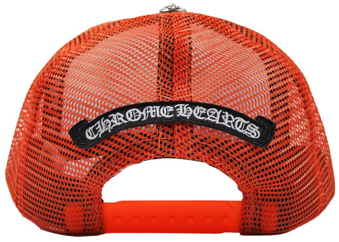 Chrome Hearts Matty Boy Sex Records It Is What It Is Trucker Hat Orange/White