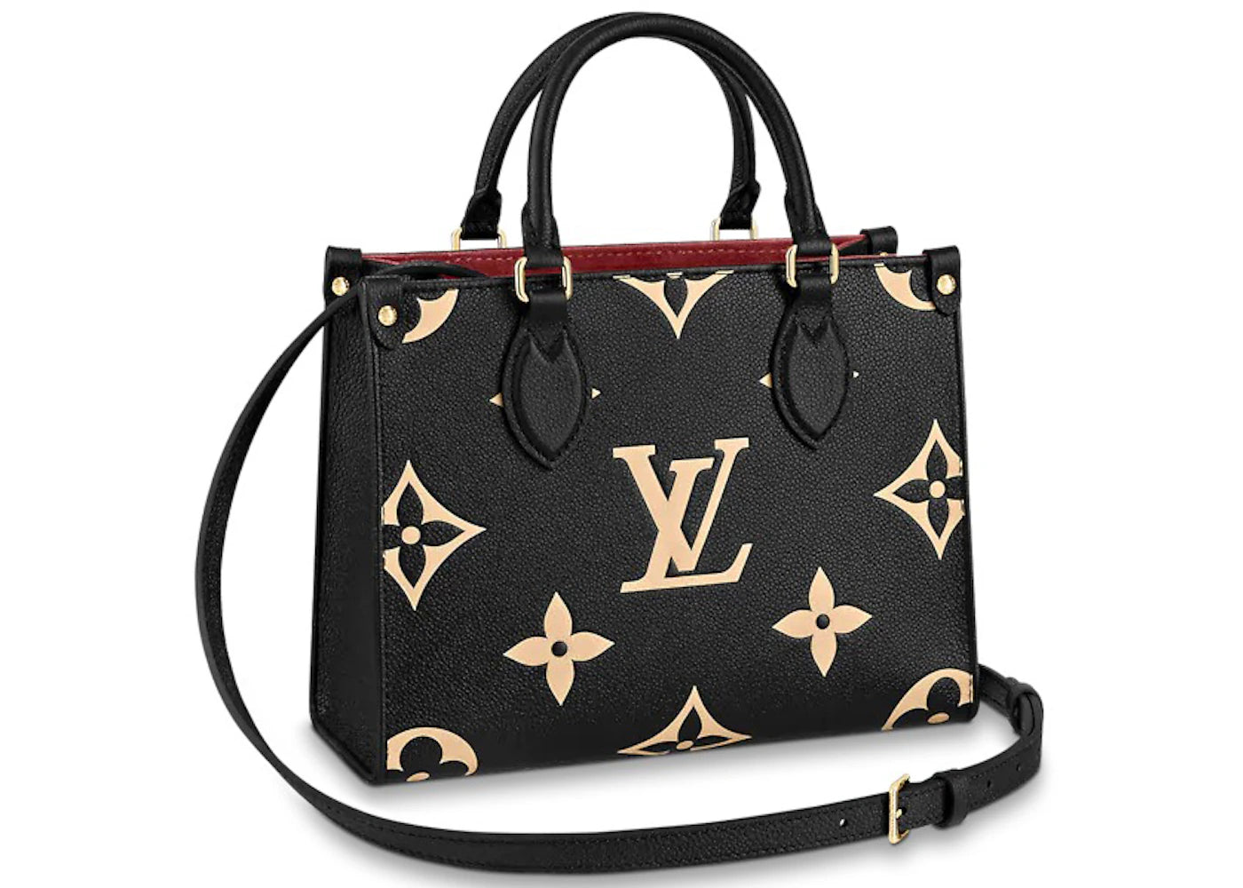 Louis Vuitton Onthego PM Black/Beige