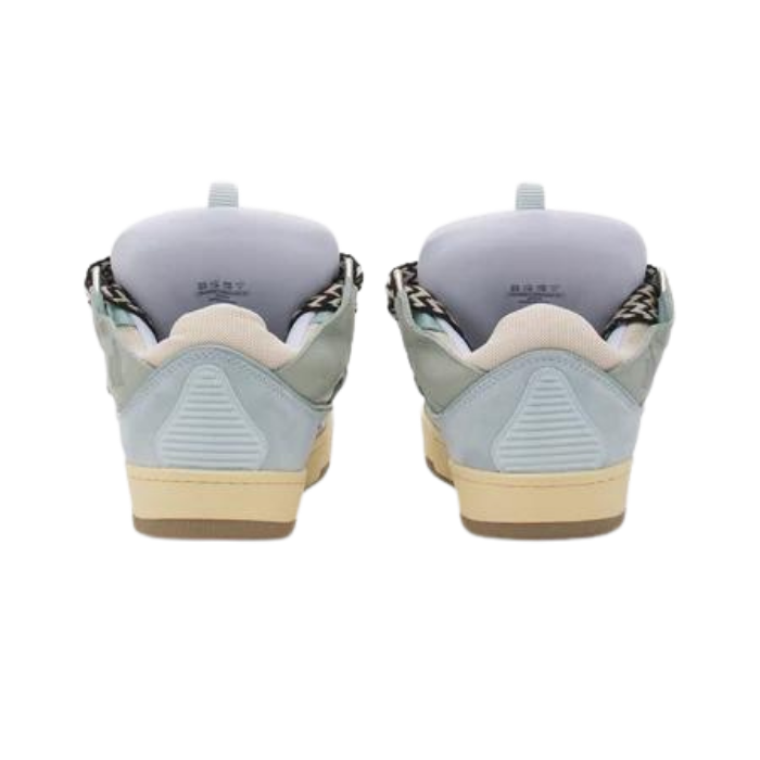 Lanvin Leather Curb Light Blue