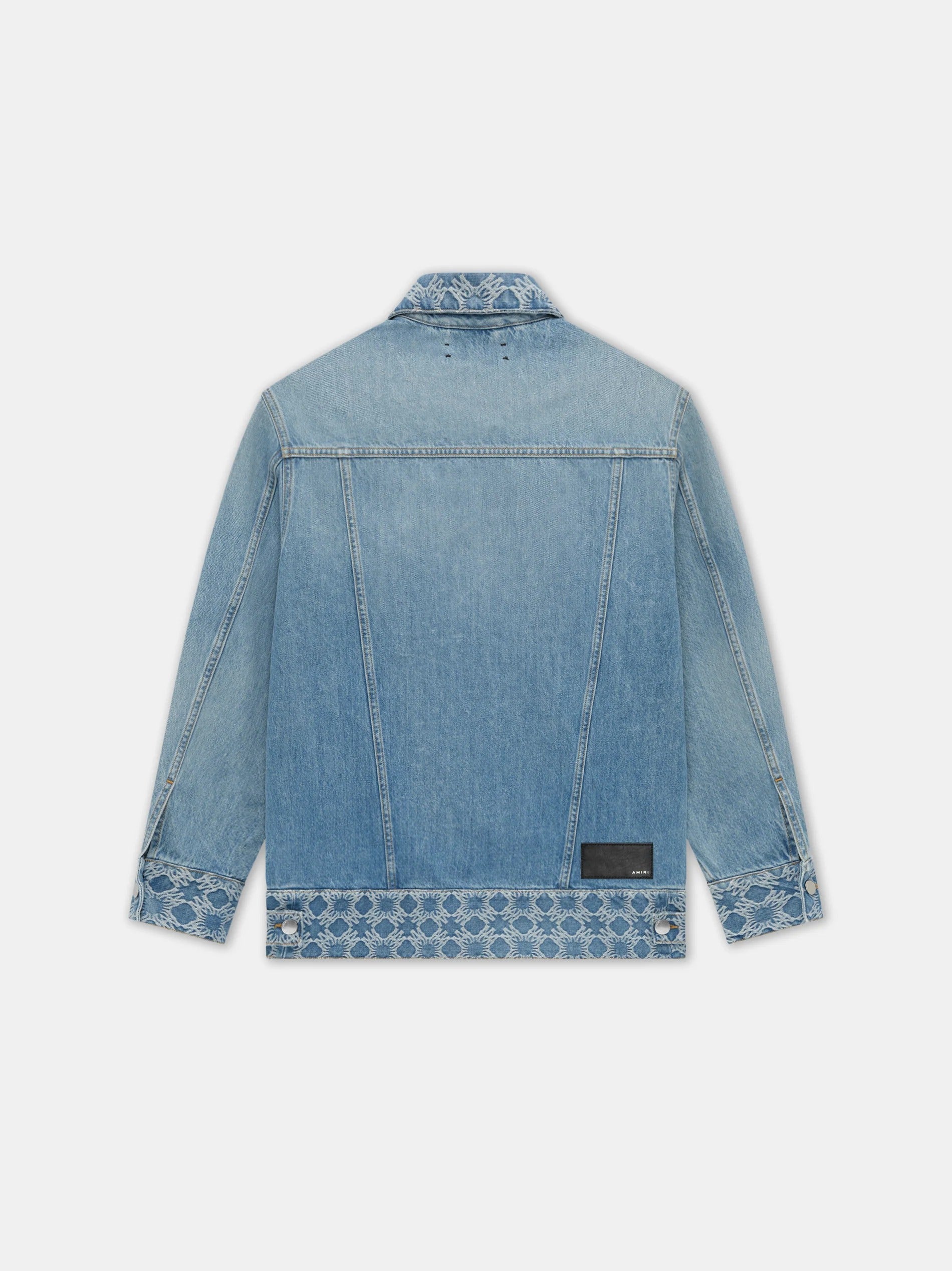 WOMEN'S MA QUAD JACQUARD OVERSIZED TRUCKER Stone Indigo