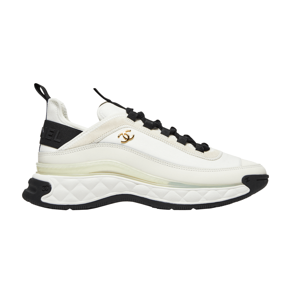 Chanel Low Top Trainer Velvet Ivory