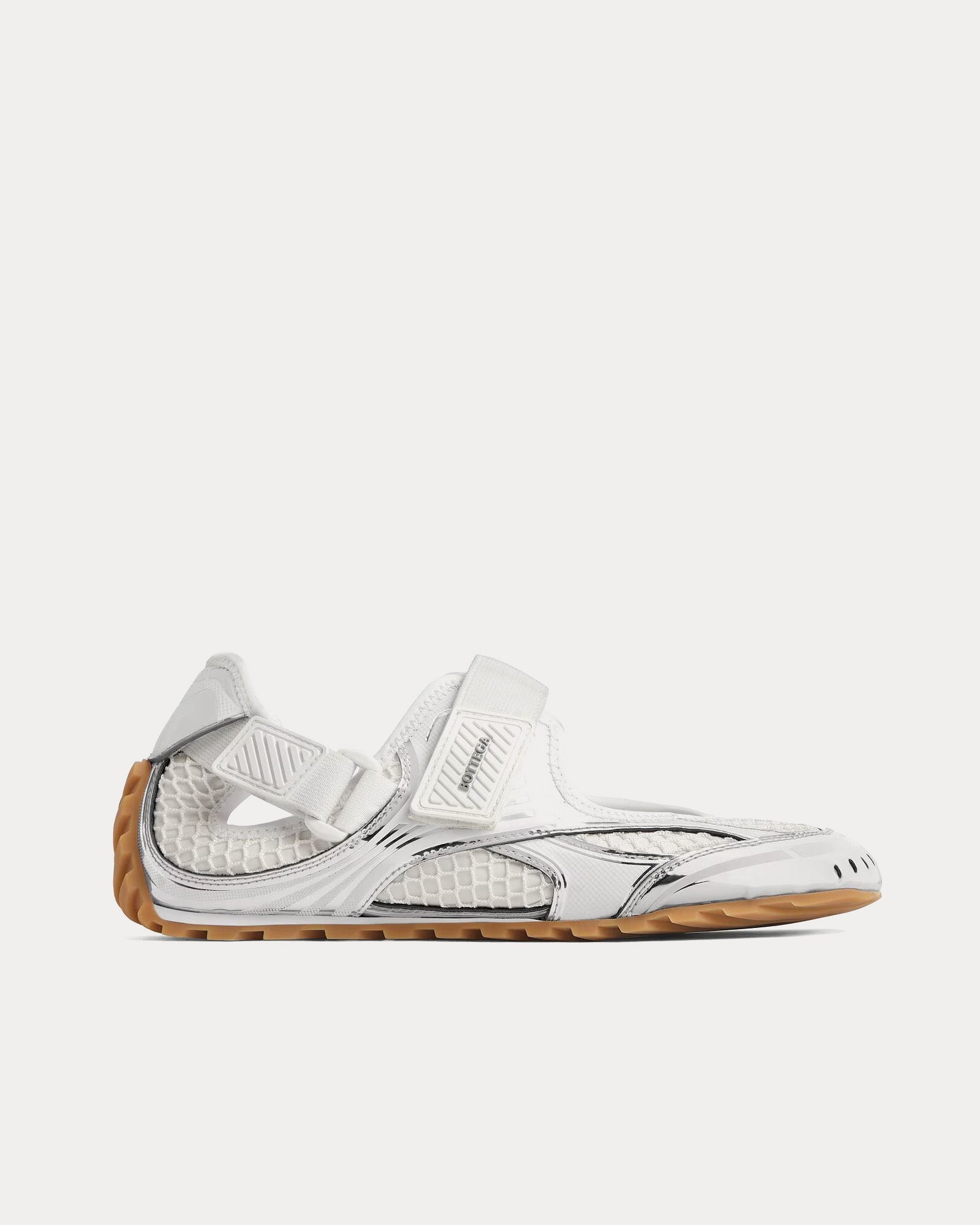 Orbit Flash Mary-Jane Silver / White / Optic White Slip On Sneakers