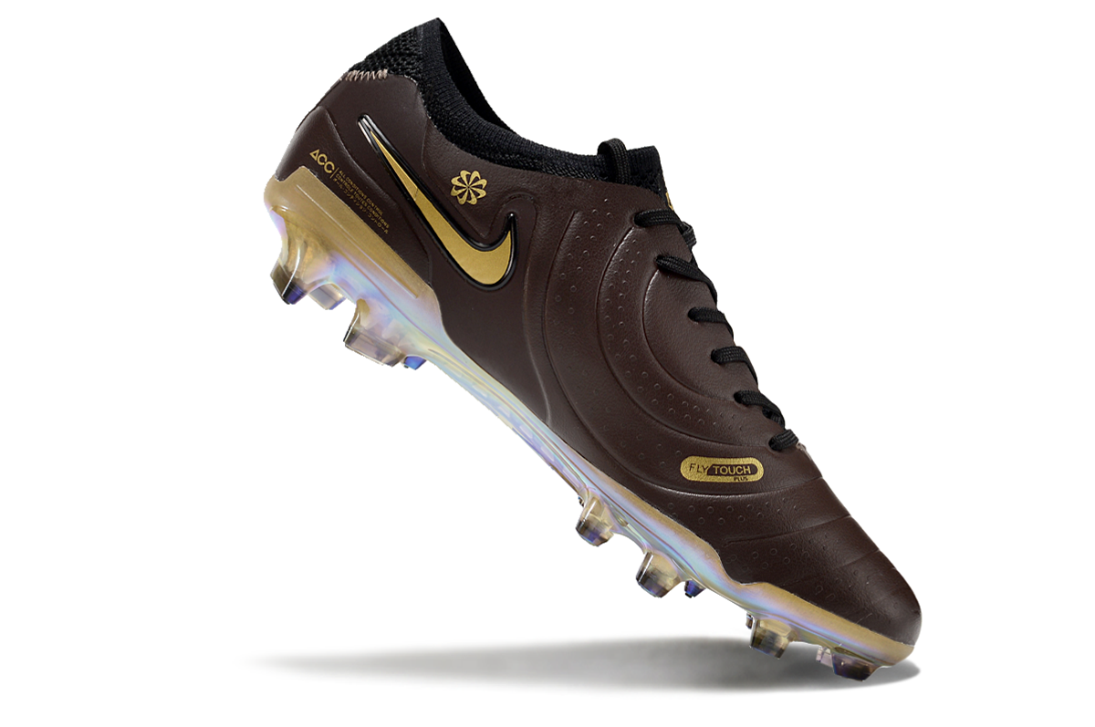 Nike Tiempo Legend Brown and Gold