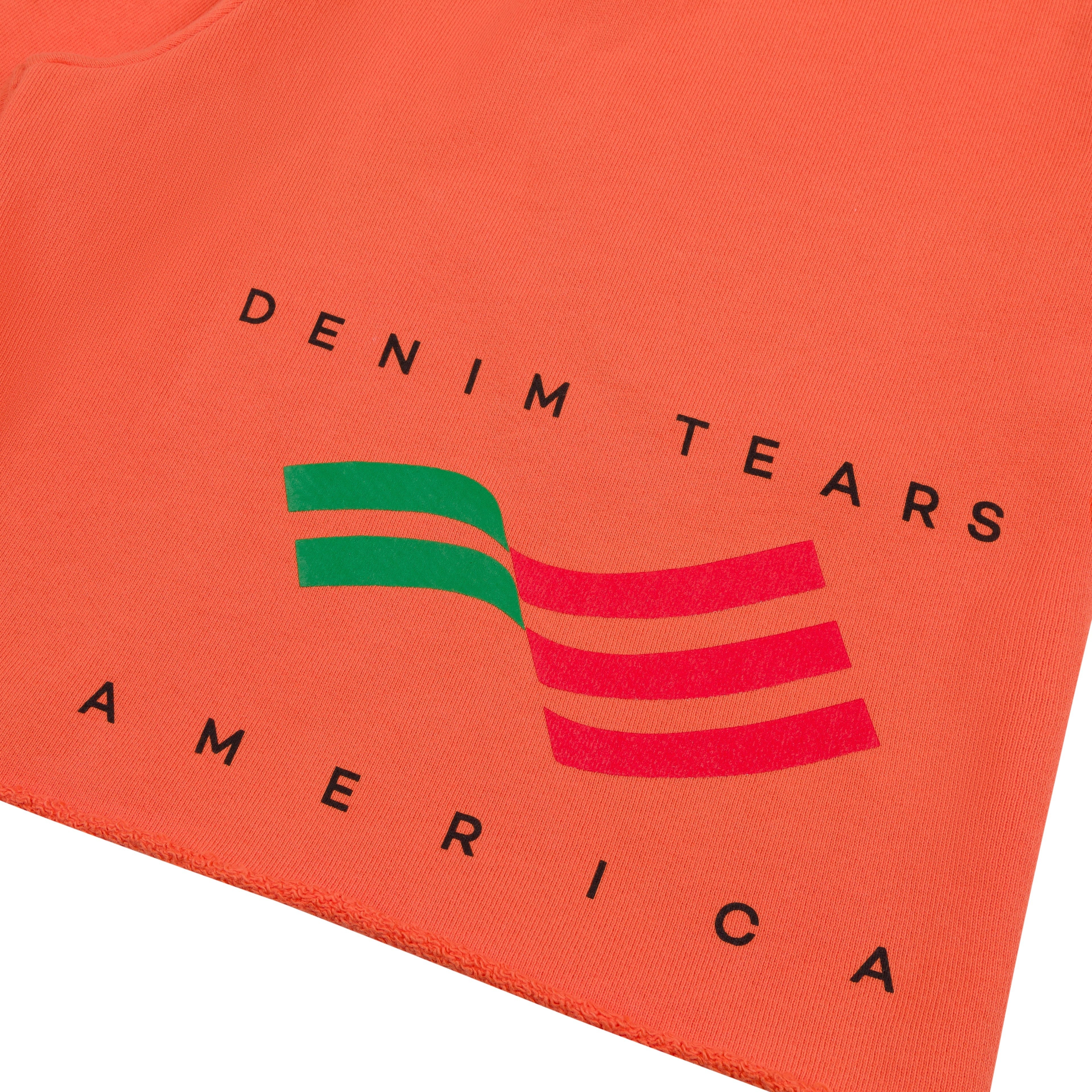Denim Tears America Sportswear Shorts Orange Orange