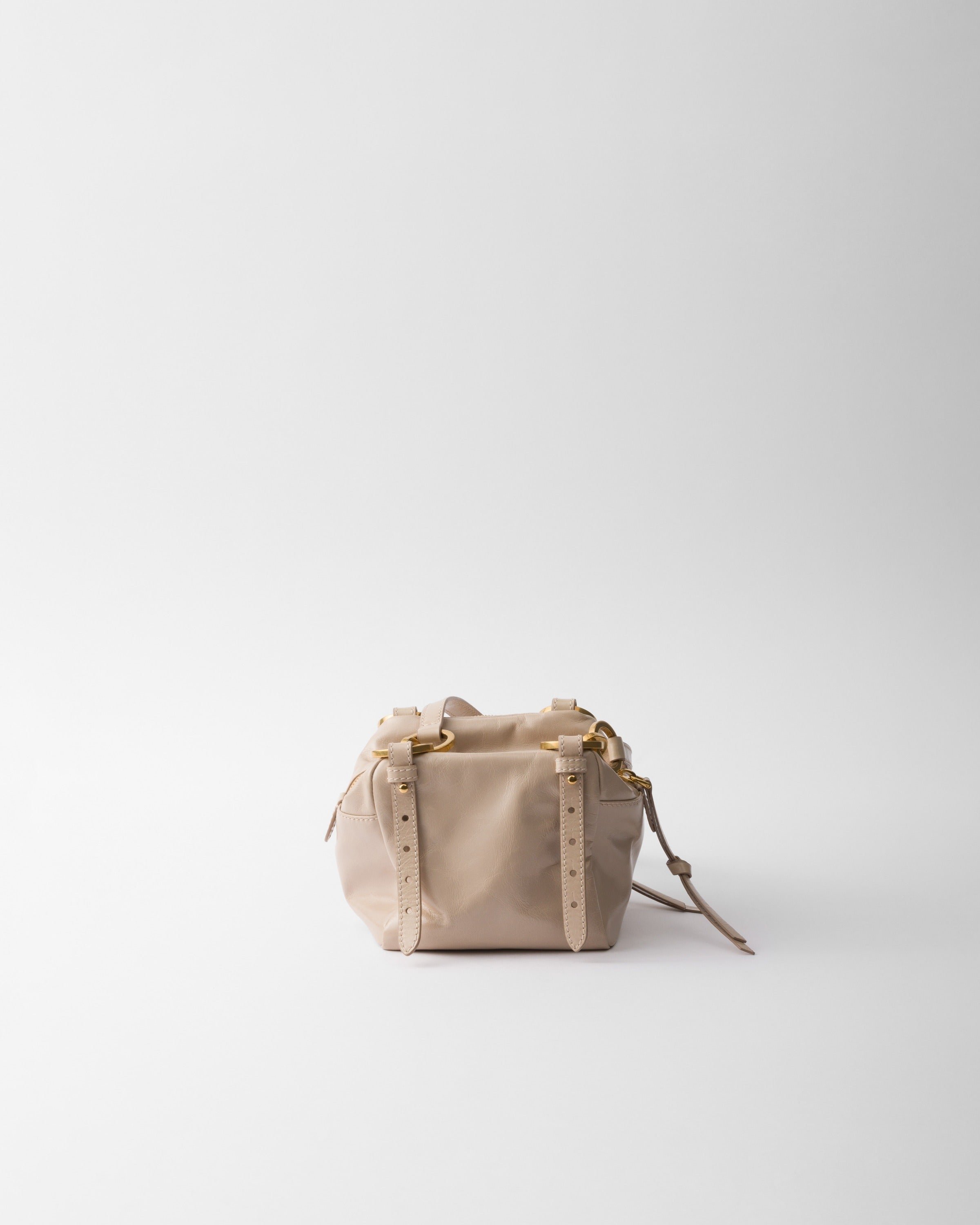 Prada Dangle leather top-handle mini-bag Powder Pink