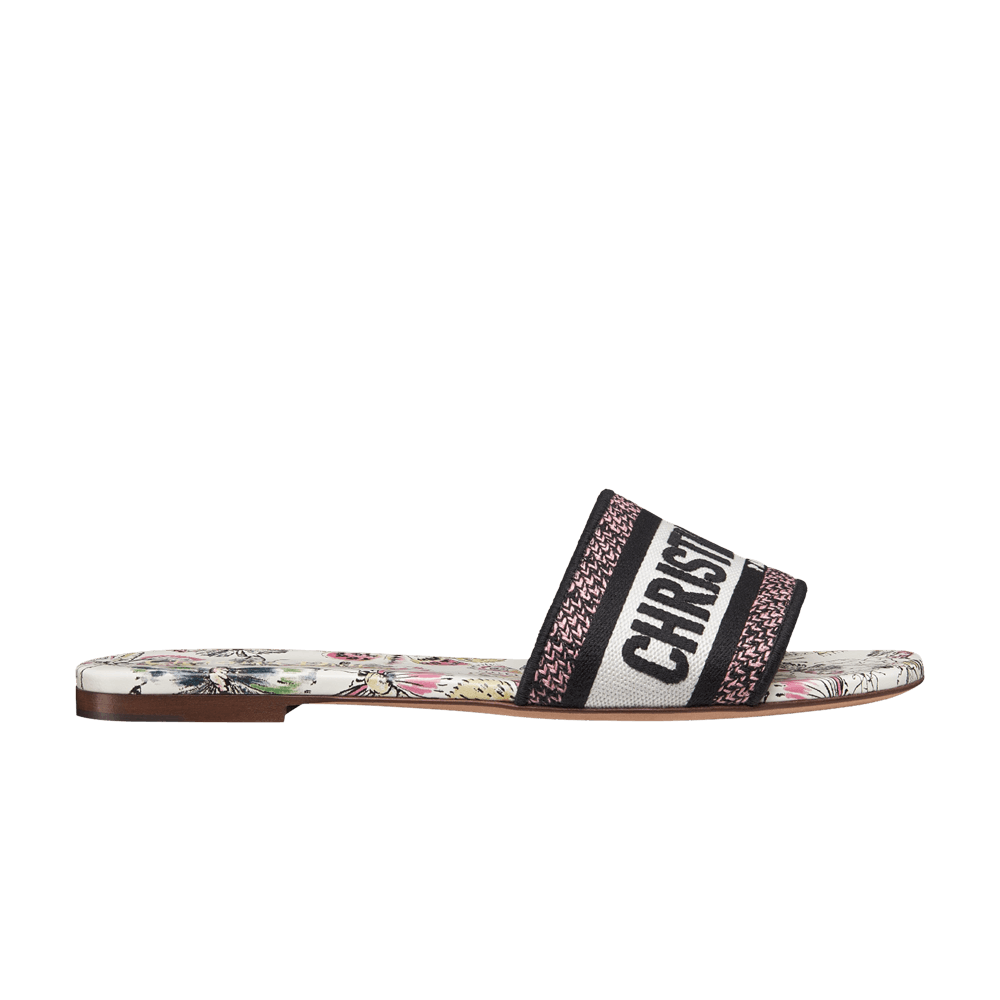 Dior Wmns DWay Slide 'Plan de Paris Motif - White Pink'