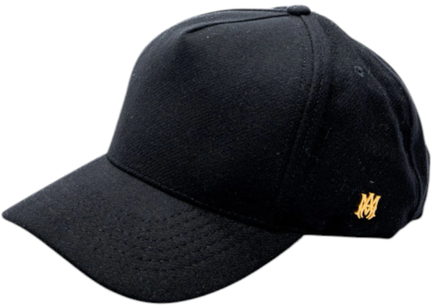 AMIRI MA Pin Full Wool Cap Black