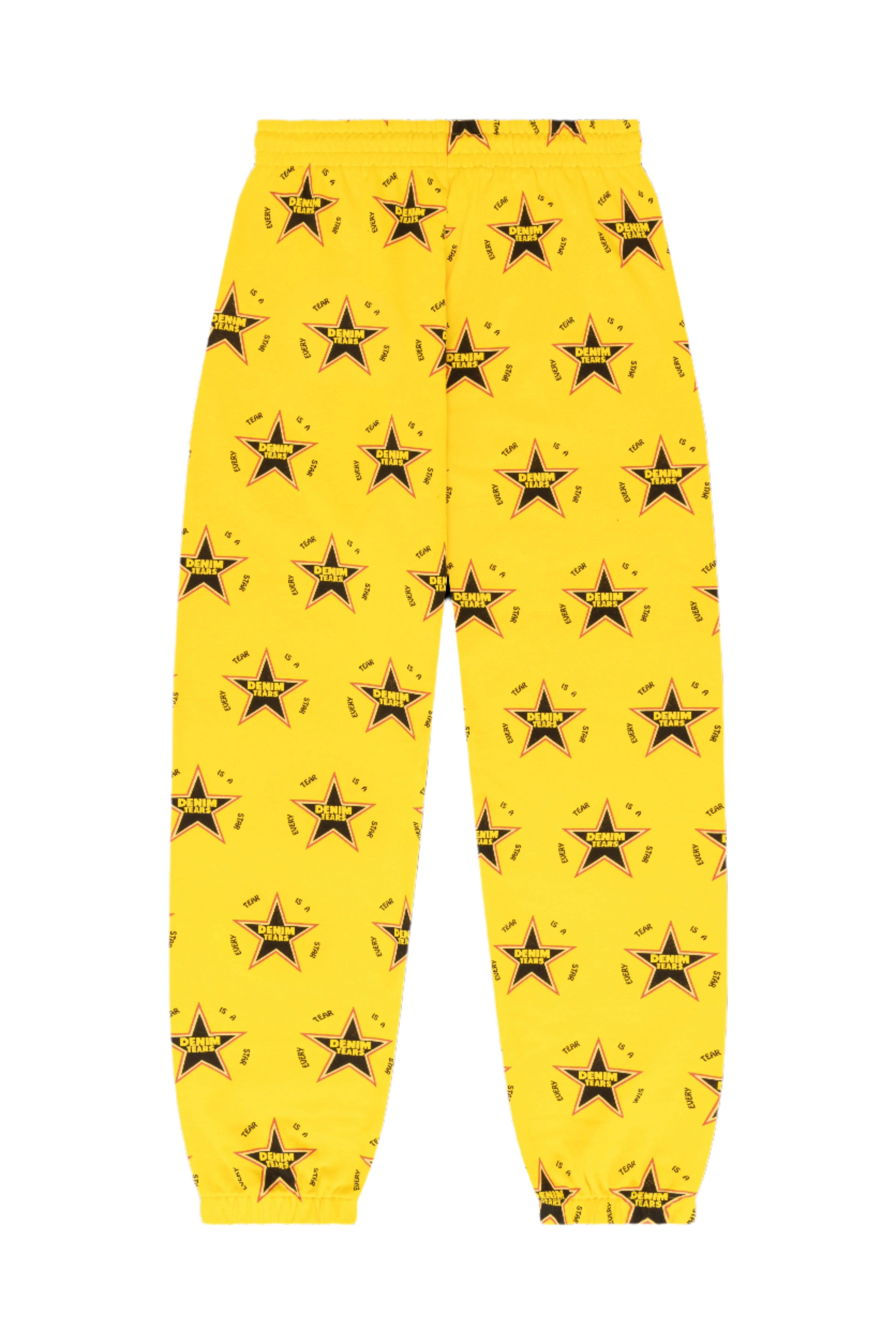 Every Tear Is A Star Sweatpants Yellow Yellow