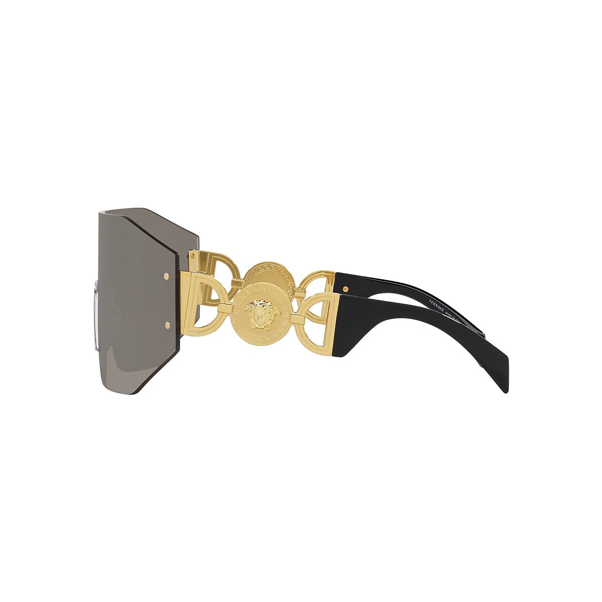 VERSACE VE2258 Grey Mirror Silver - Unisex Luxury Sunglasses, Grey Mirror Silver Lens