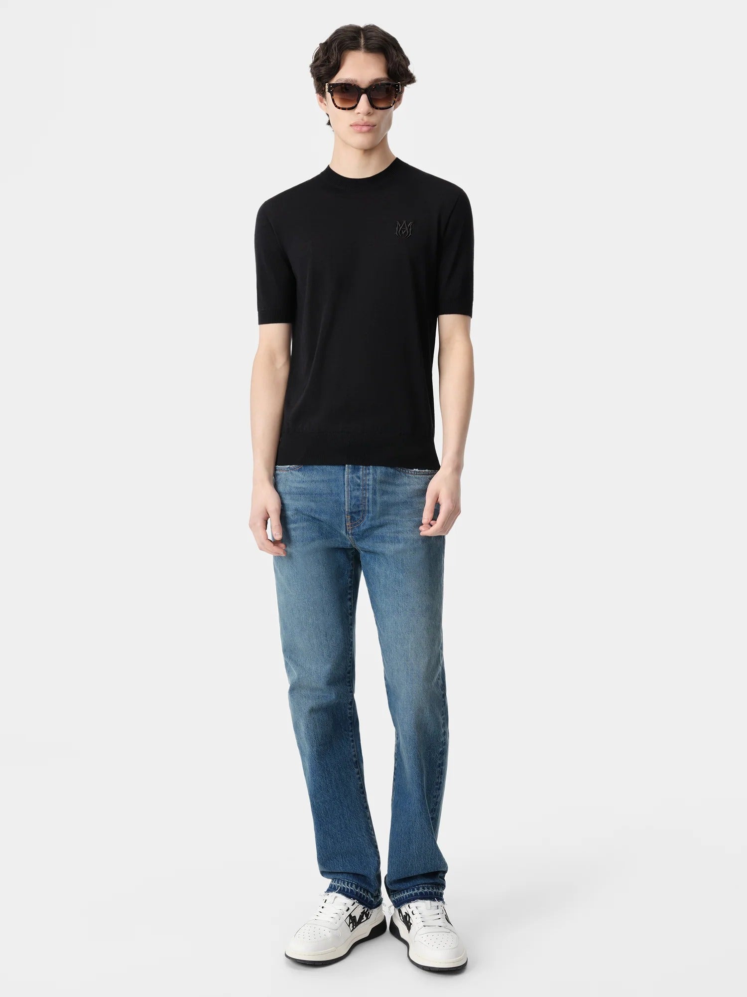 RELEASED HEM STRAIGHT JEAN