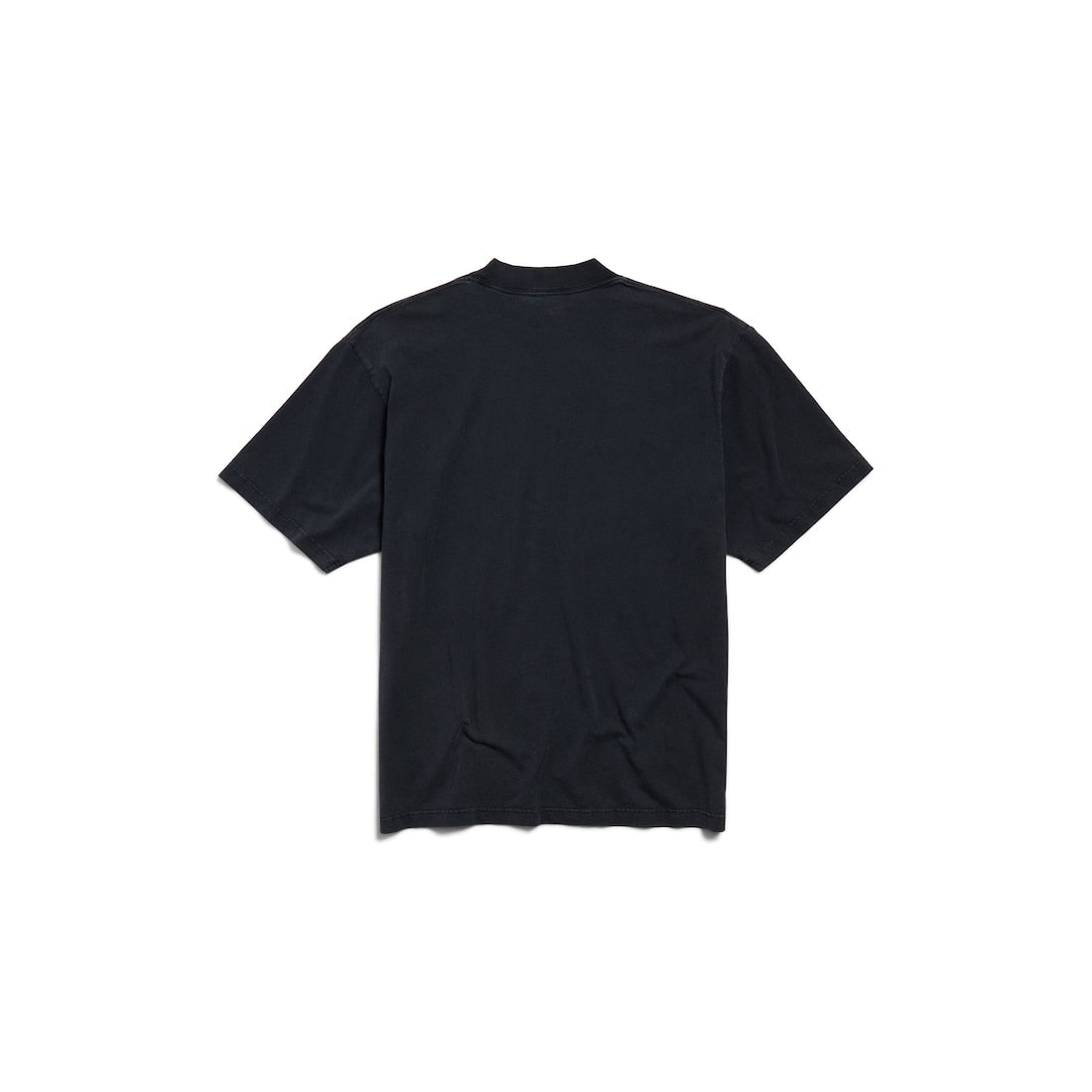 I Love Paris & Balenciaga T-shirt Medium Fit in Black Faded