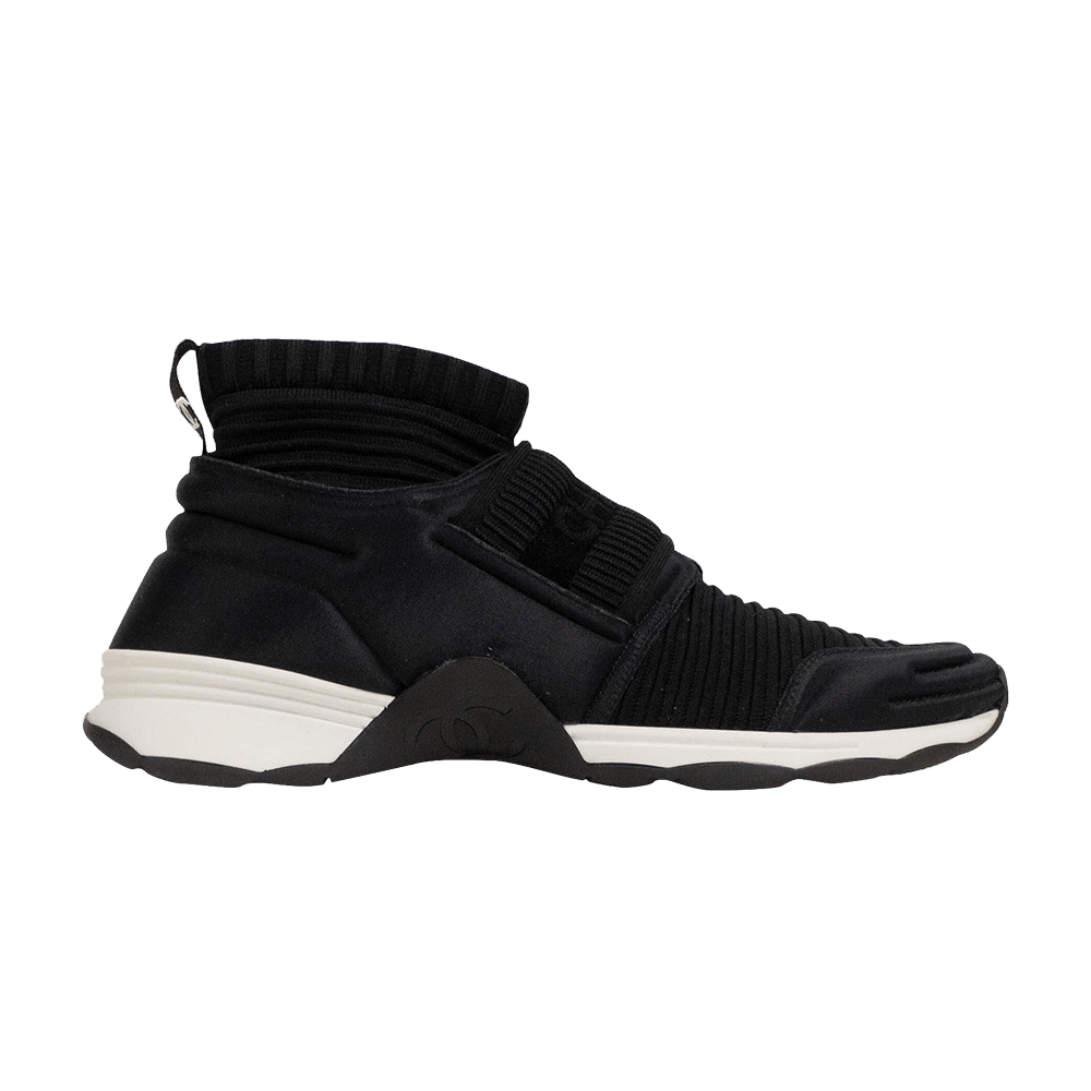 Chanel Stretch Fabric Sneaker 'Black'