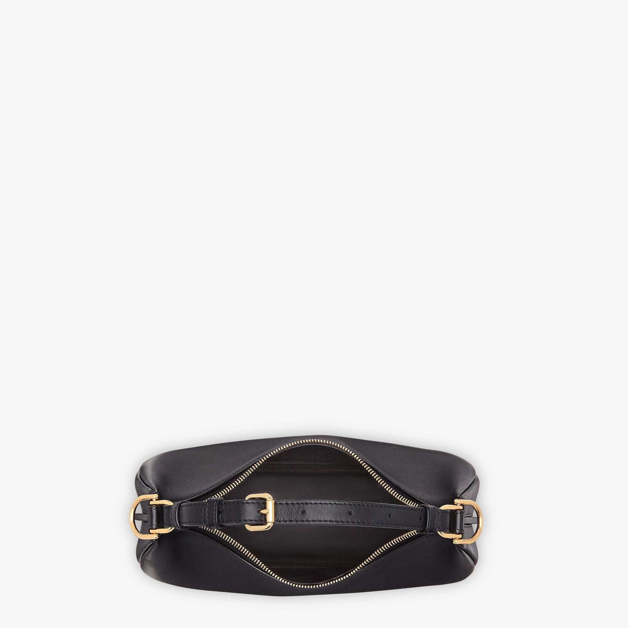 Fendigraphy Small Black leather bag