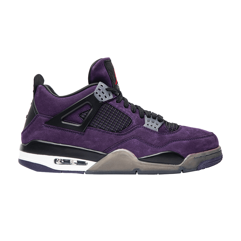Travis Scott x Air Jordan 4 Retro 'Purple Suede - White Midsole' Friends & Family