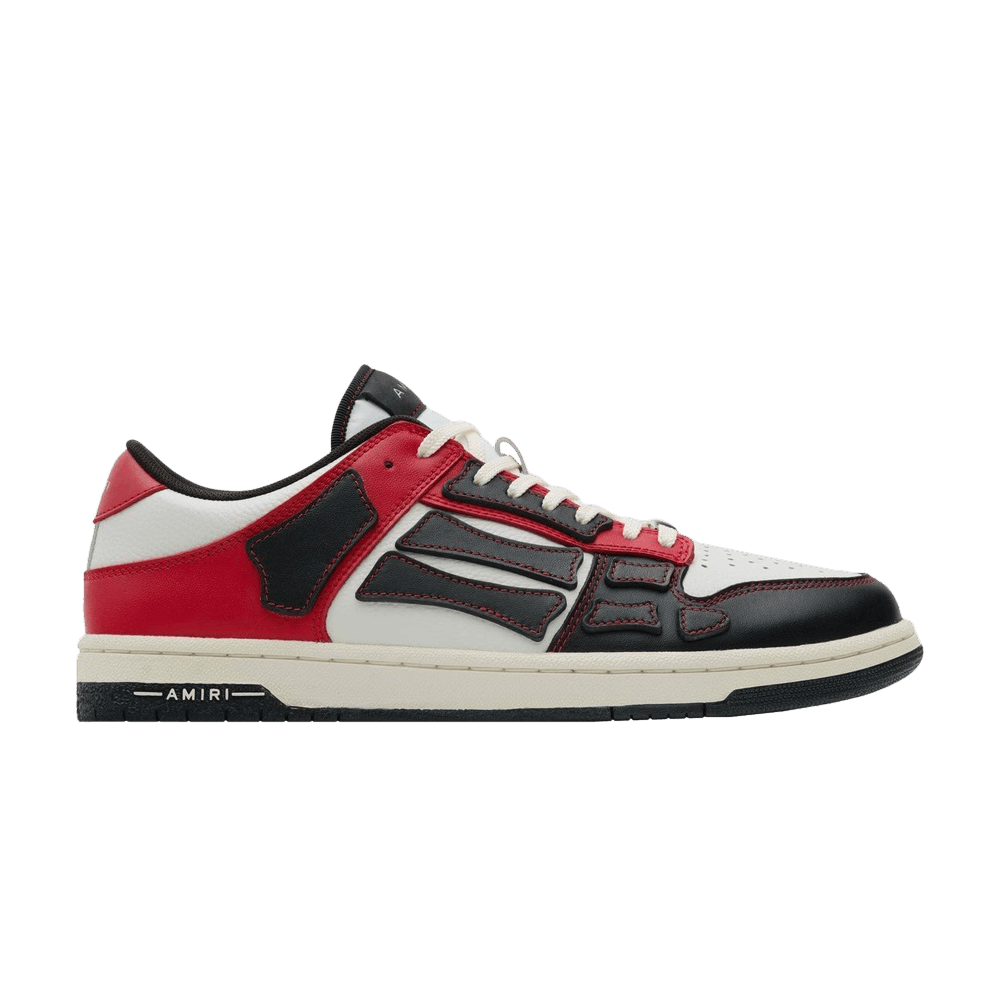 Amiri Skel Top Low 'Black Red White'