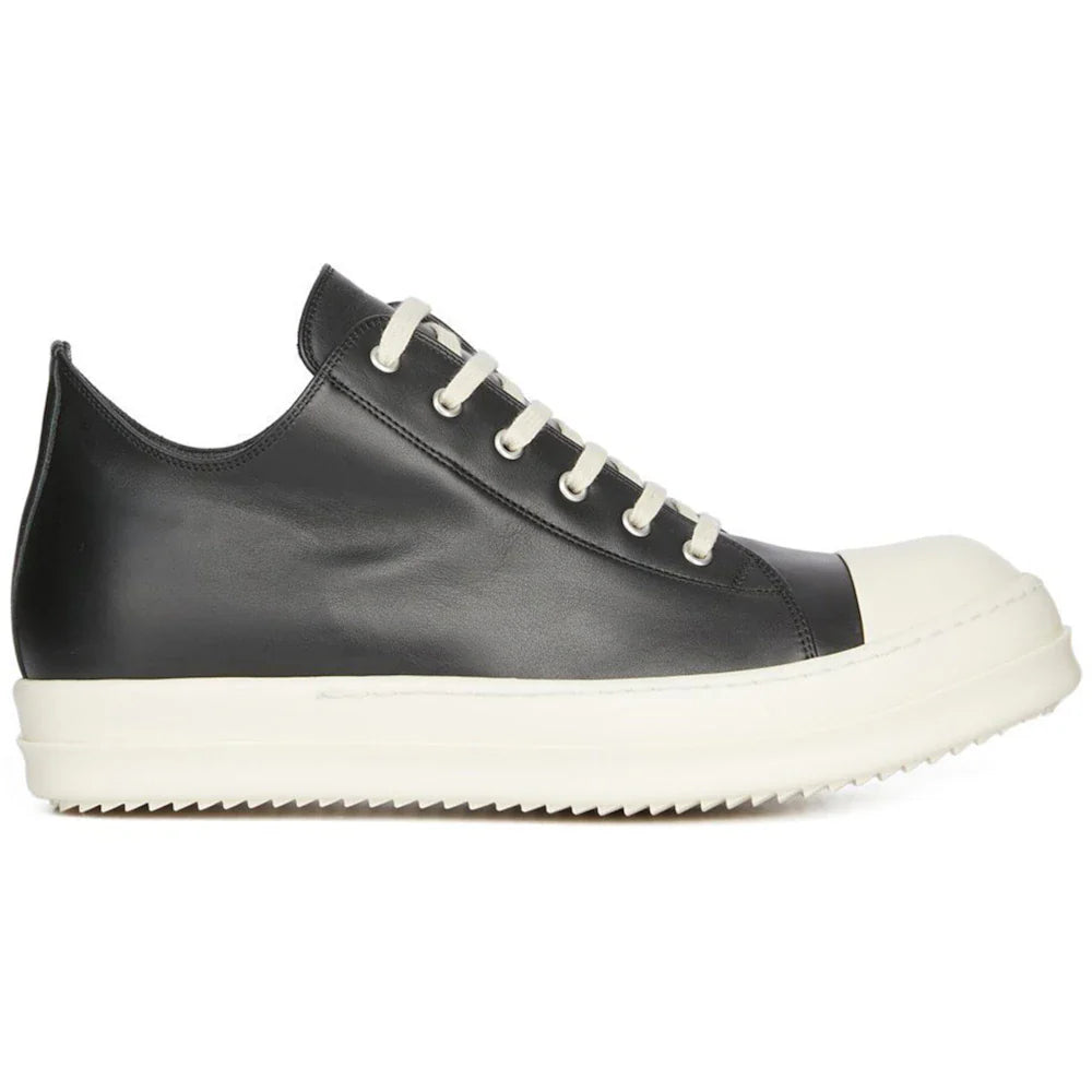 Rick Owens Luxor Low Sneaks Black Milk
