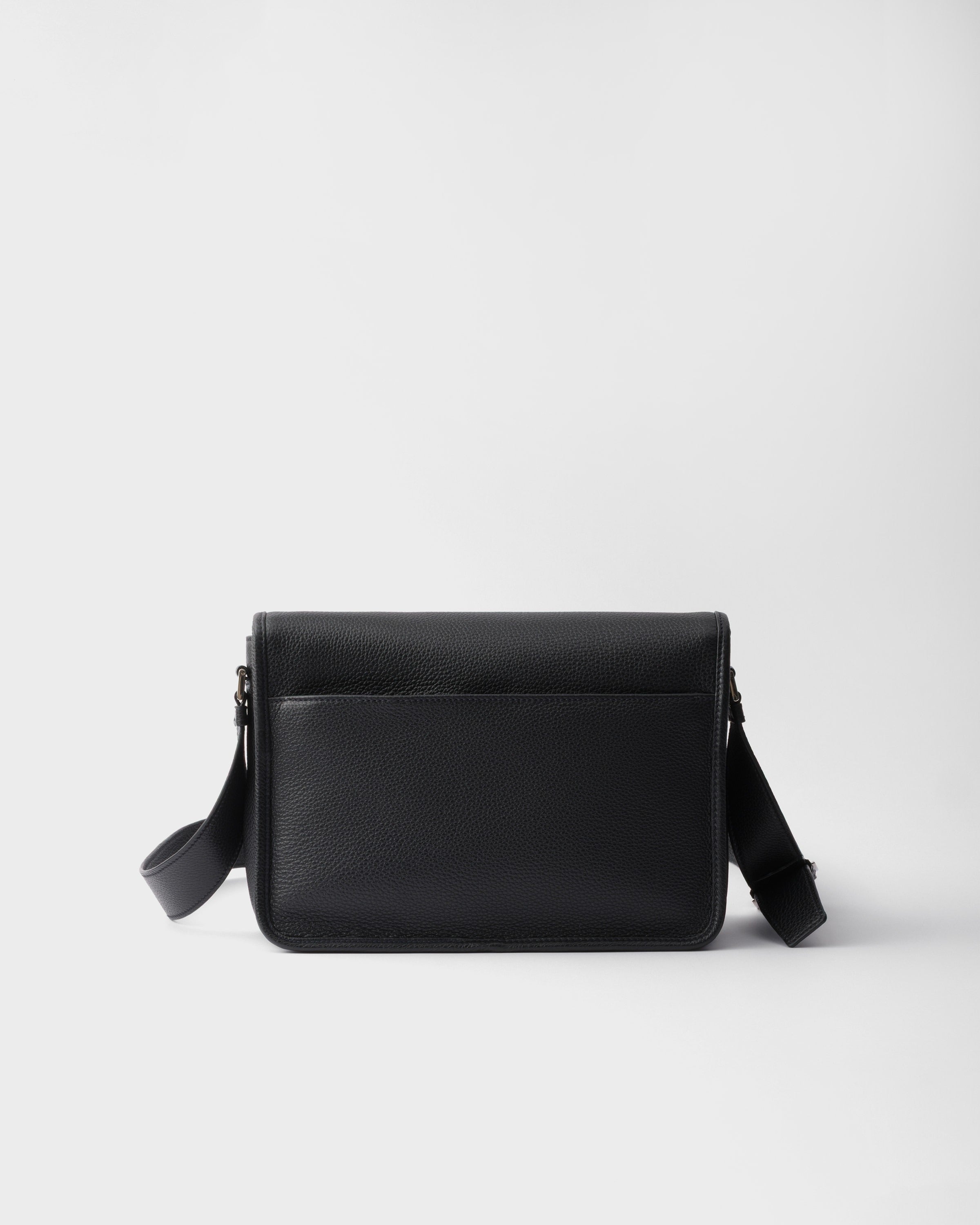 Leather shoulder bag Black
