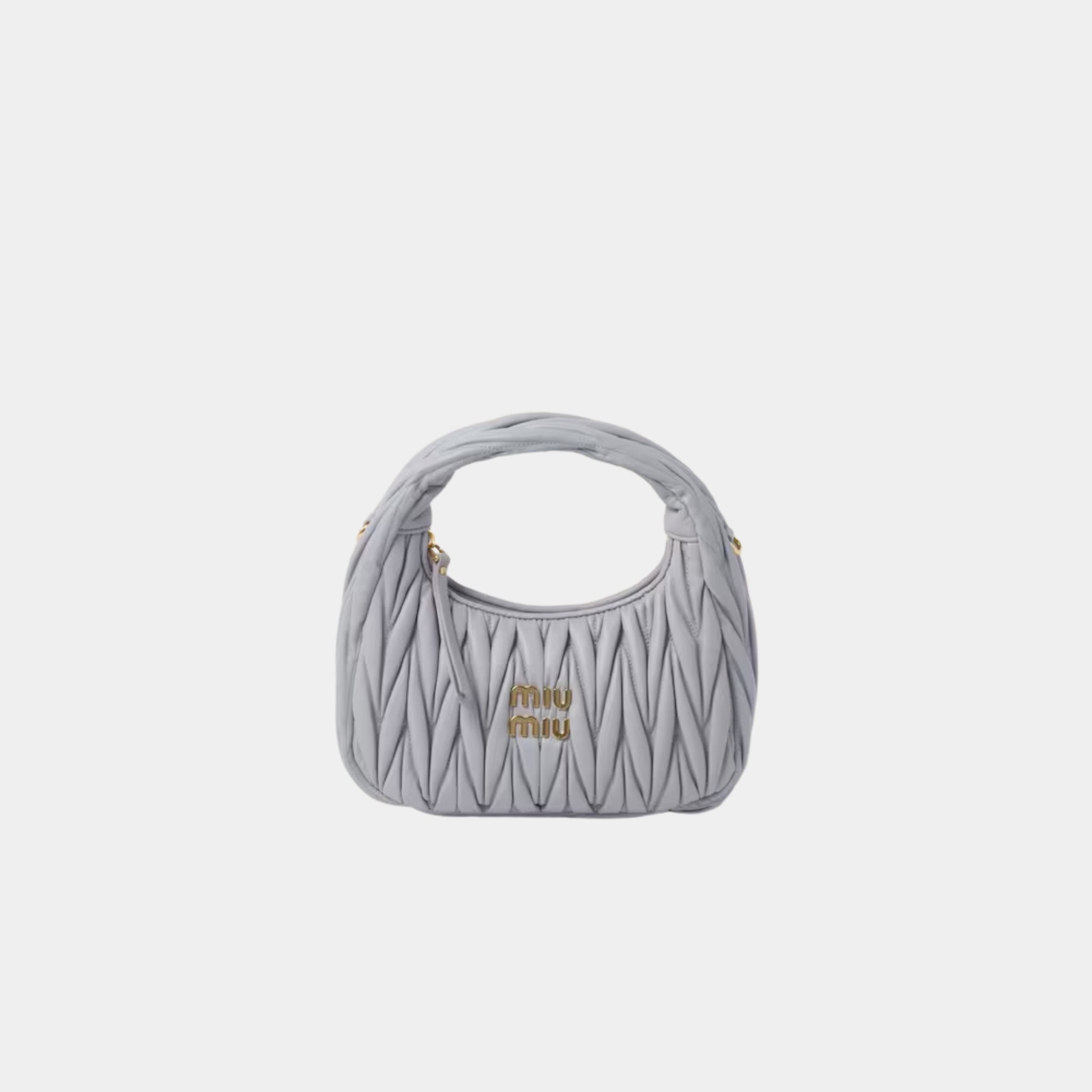 Wander Matelasse Nappa Leather Hobo Bag