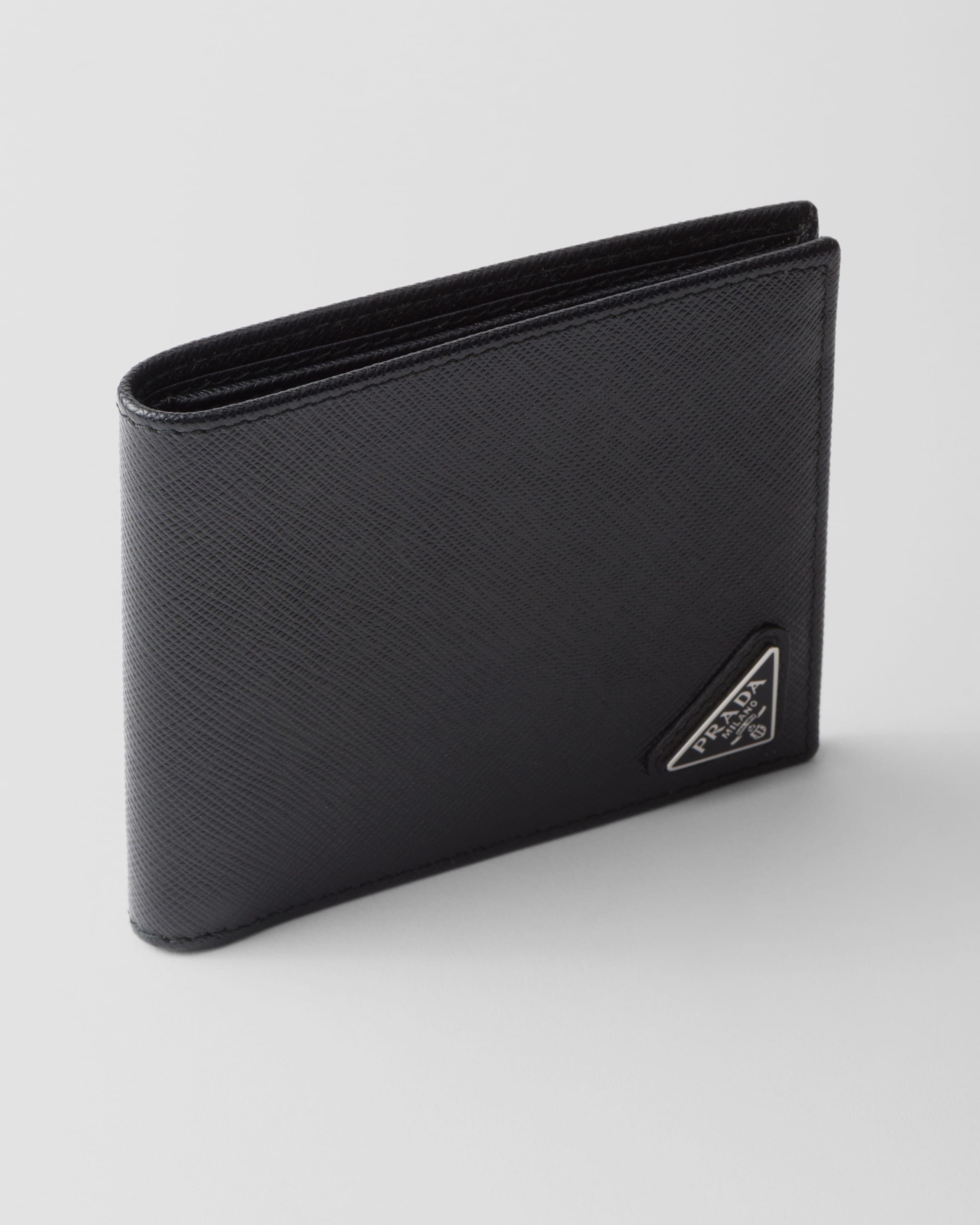 Saffiano Leather Wallet Black