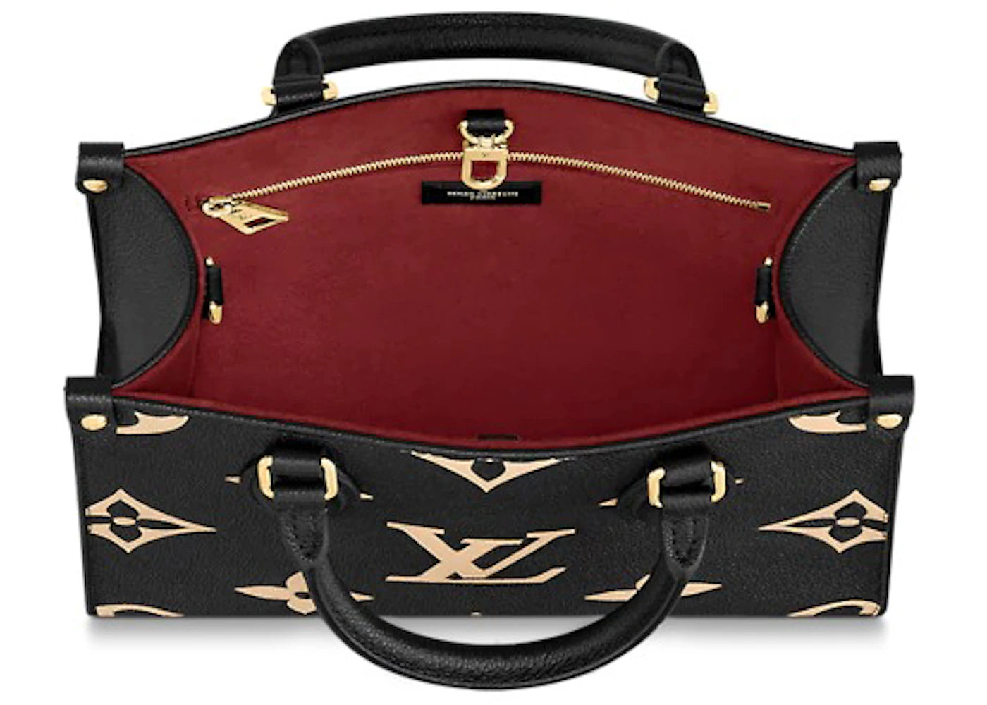Louis Vuitton Onthego PM Black/Beige