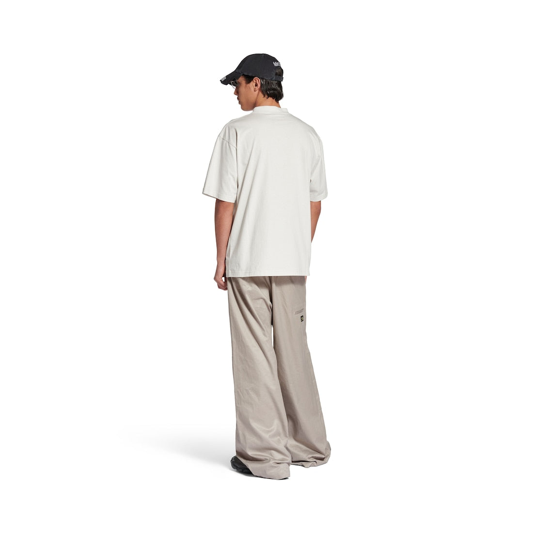 Men's Nano Bb T-shirt Medium Fit in Dirty White