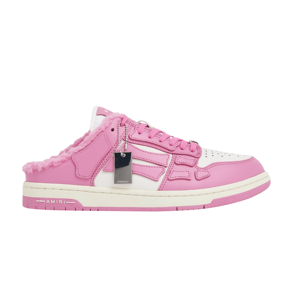 Amiri Wmns Skel Top Mule Shearling 'Pink'