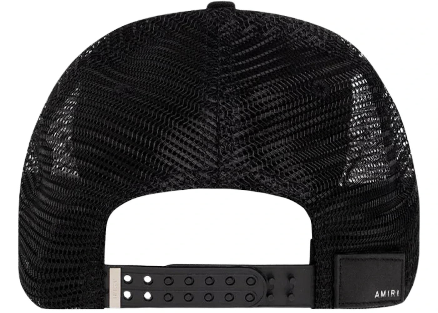AMIRI Three Camo Star Trucker Hat Black