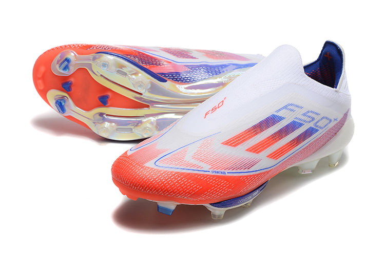 Adidas F50 White / Solar Red / Lucid Blue