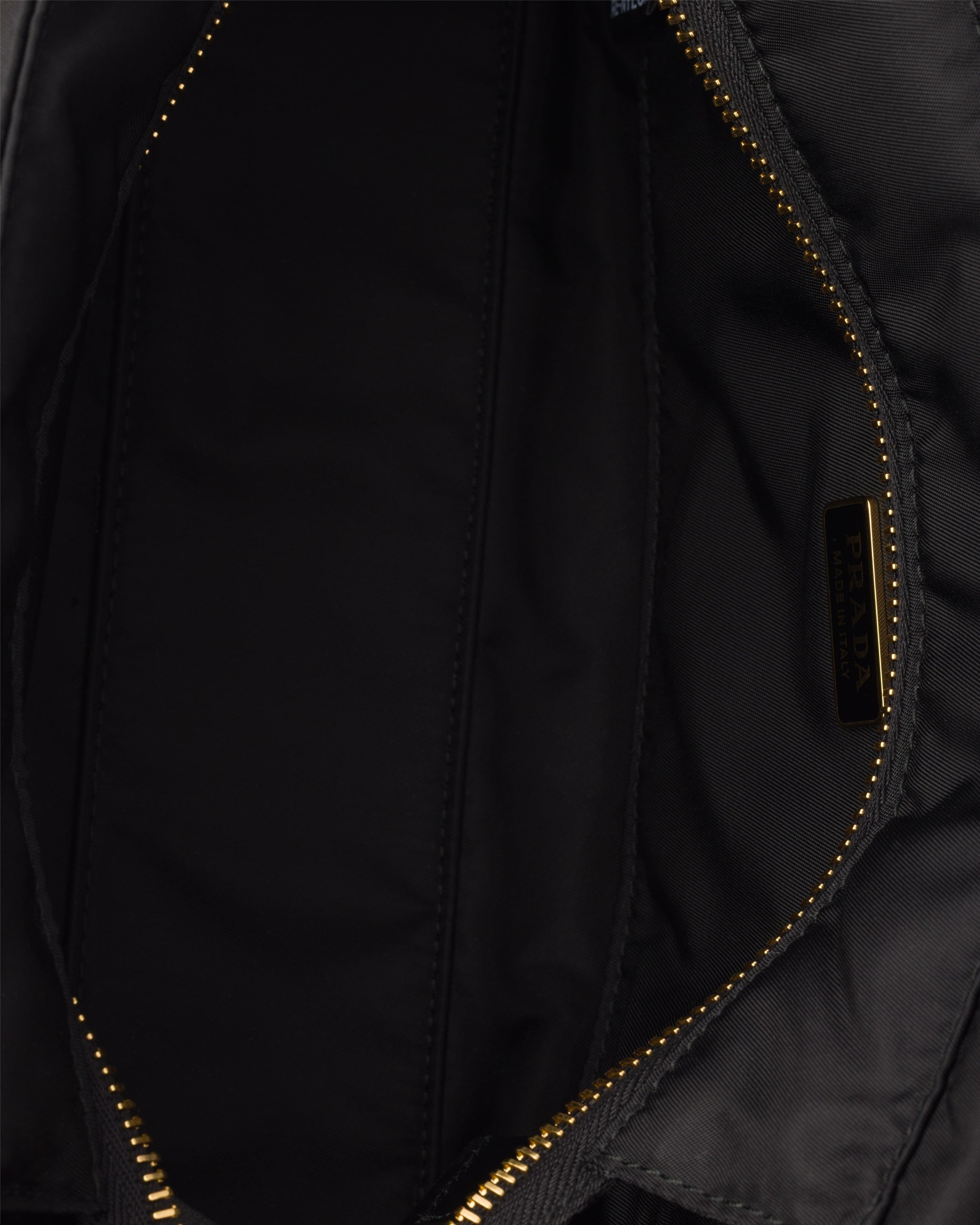 Prada Explore medium Re-Nylon shoulder bag with flap Black