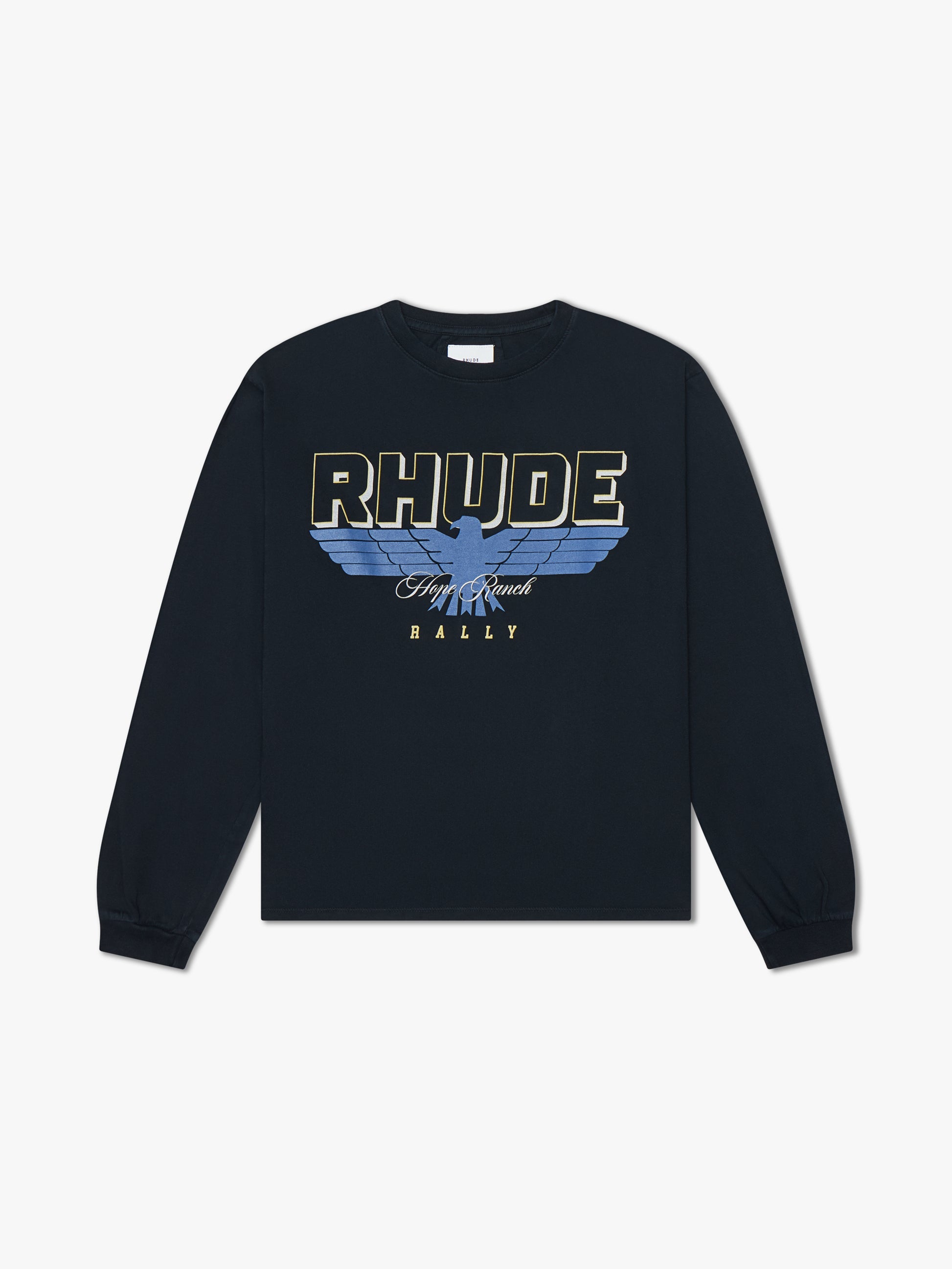 HOPE RANCH LS TEE - VTG BLACK