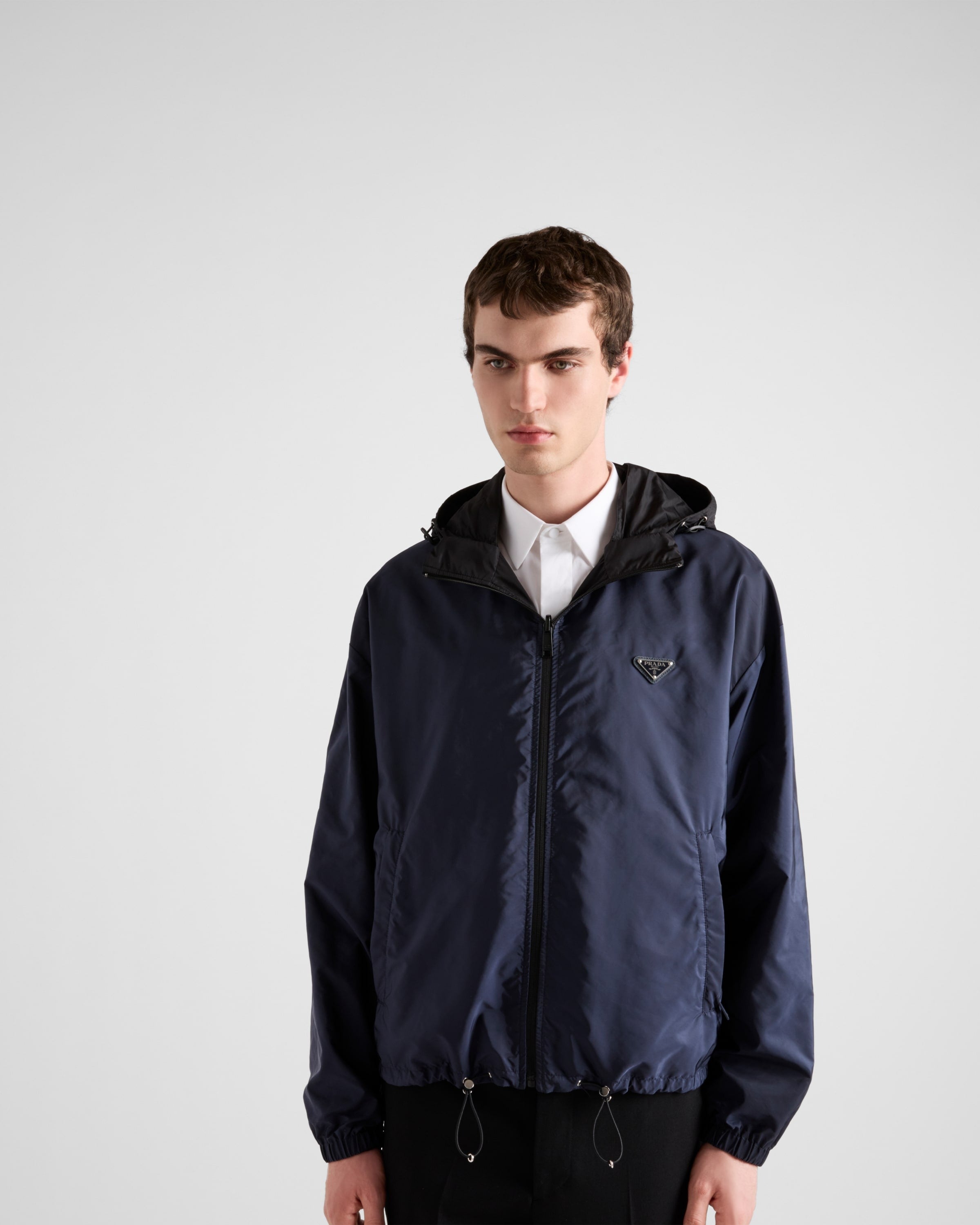 Re-Nylon jacket Black/Blue