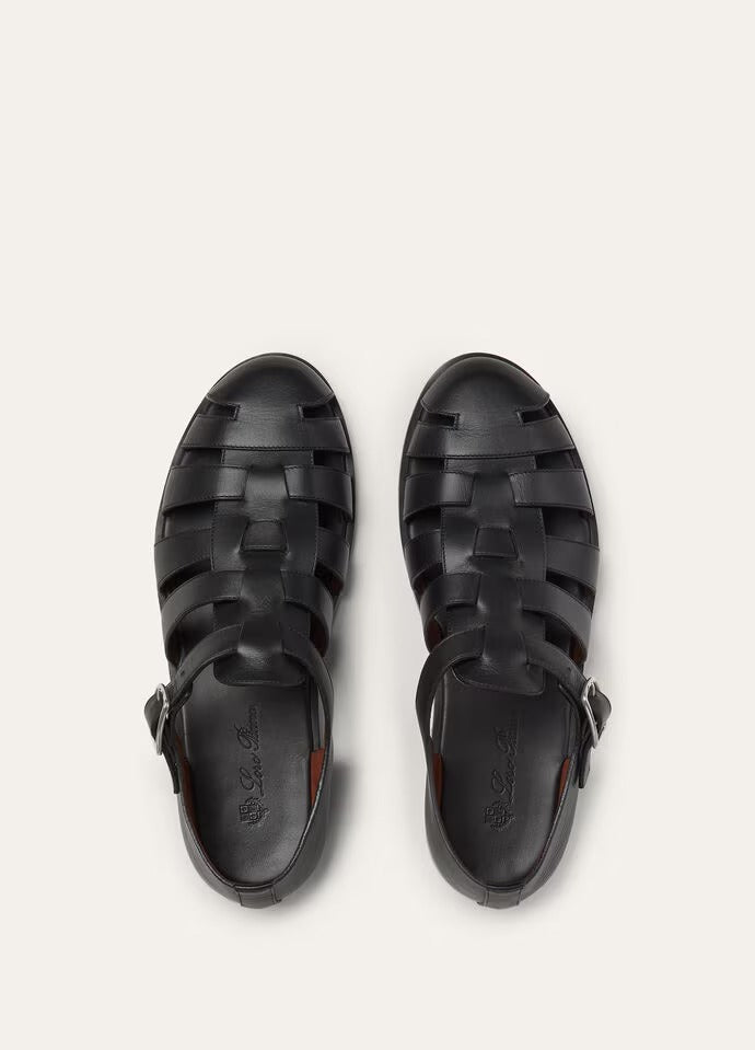 Maxime Walk Sandal Black (8000)