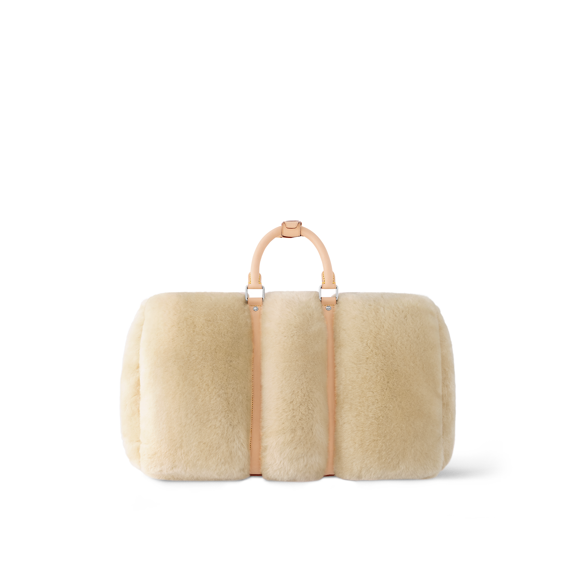 Keepall Bandoulière 50 (Shearling) Beige