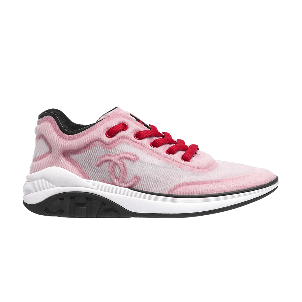 Chanel Sneaker 'White Dark Pink'