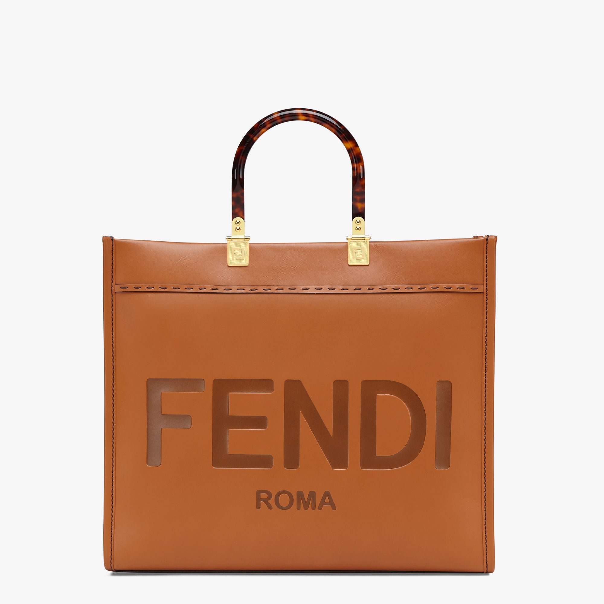 Fendi Sunshine Medium Brown calfskin bag