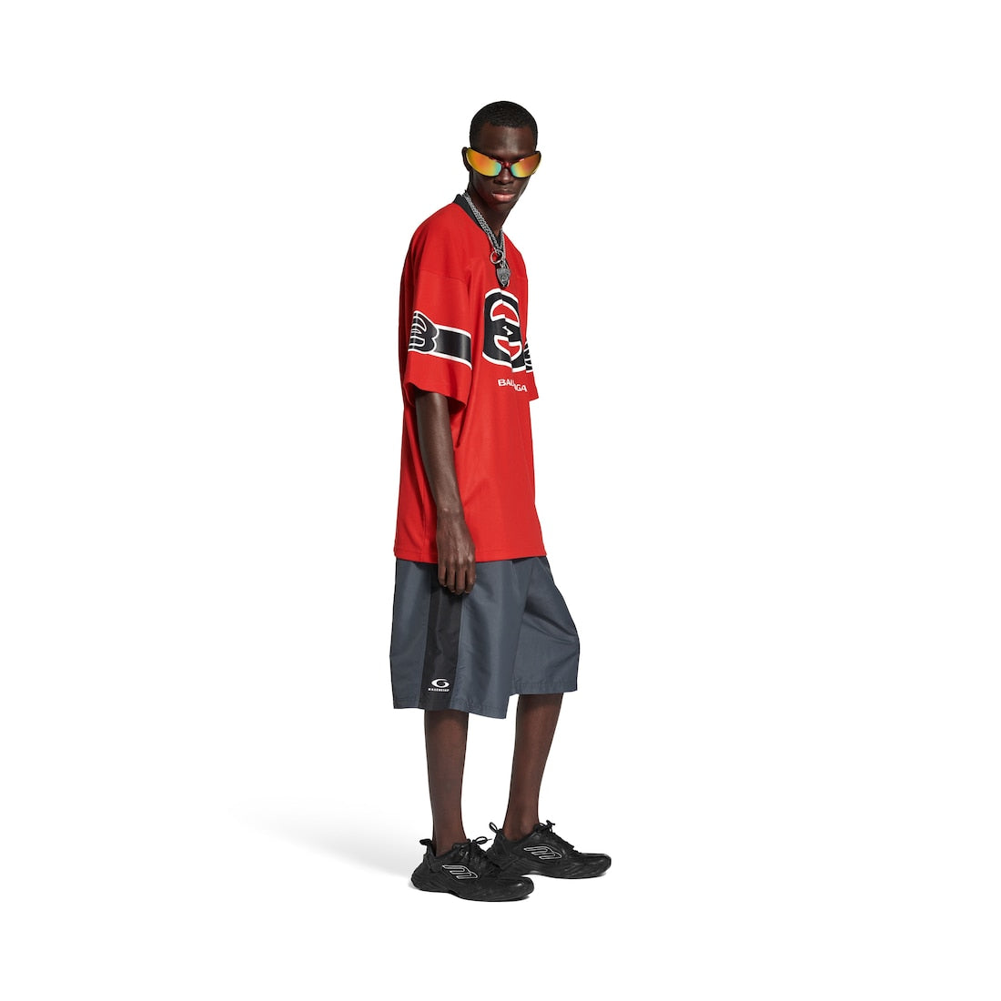 Men's American Football Top in Red