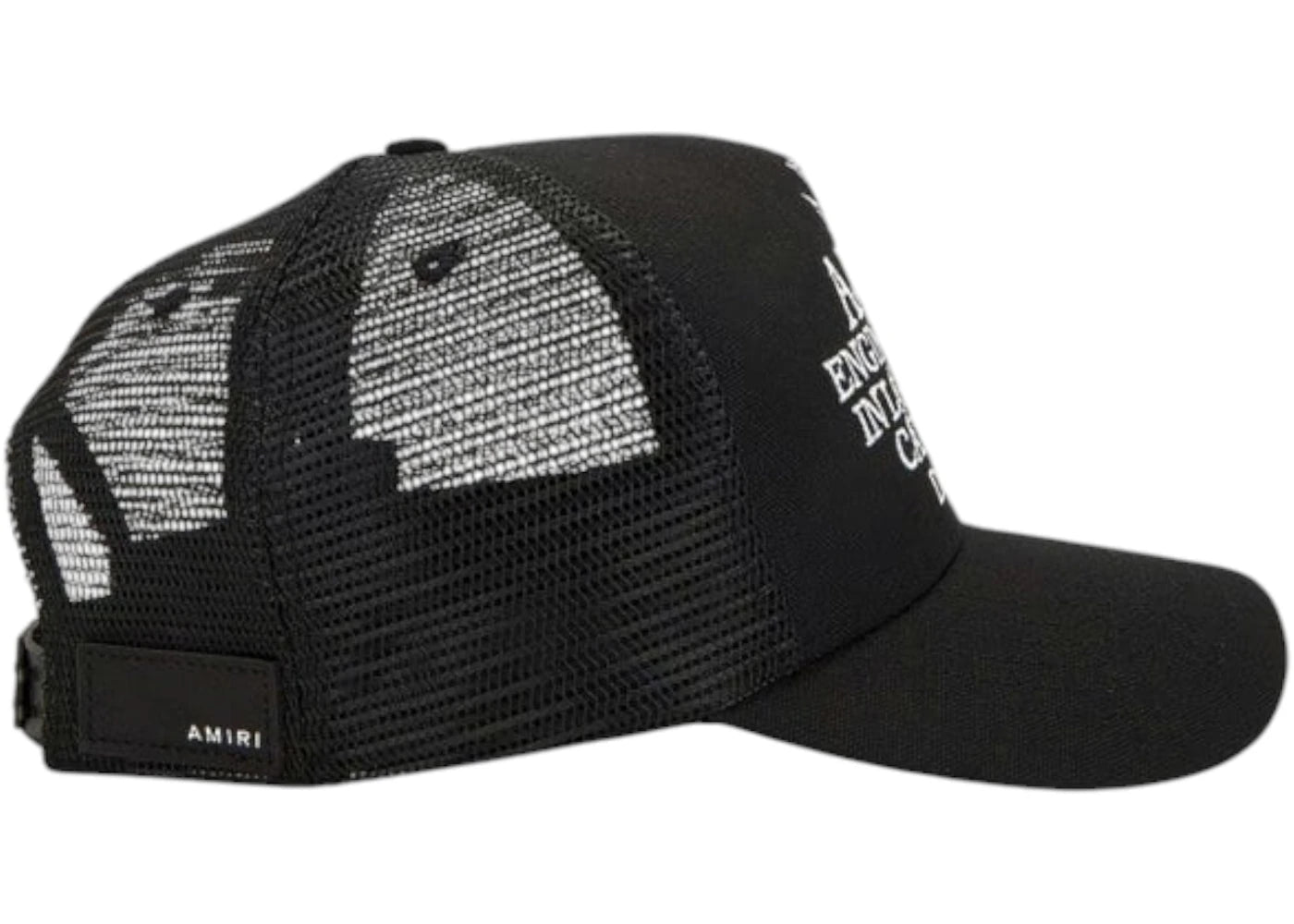 AMIRI Pegasus Trucker Hat Black