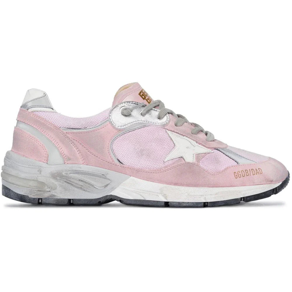 Golden Goose Dad-Star Blush Pink Bone White
