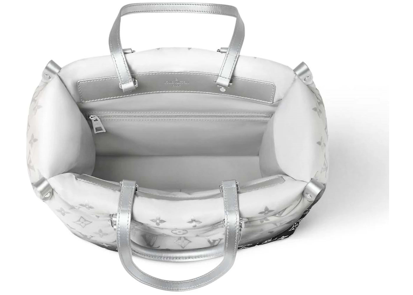 Louis Vuitton OnTheGo MM Frost Gardiant Silver