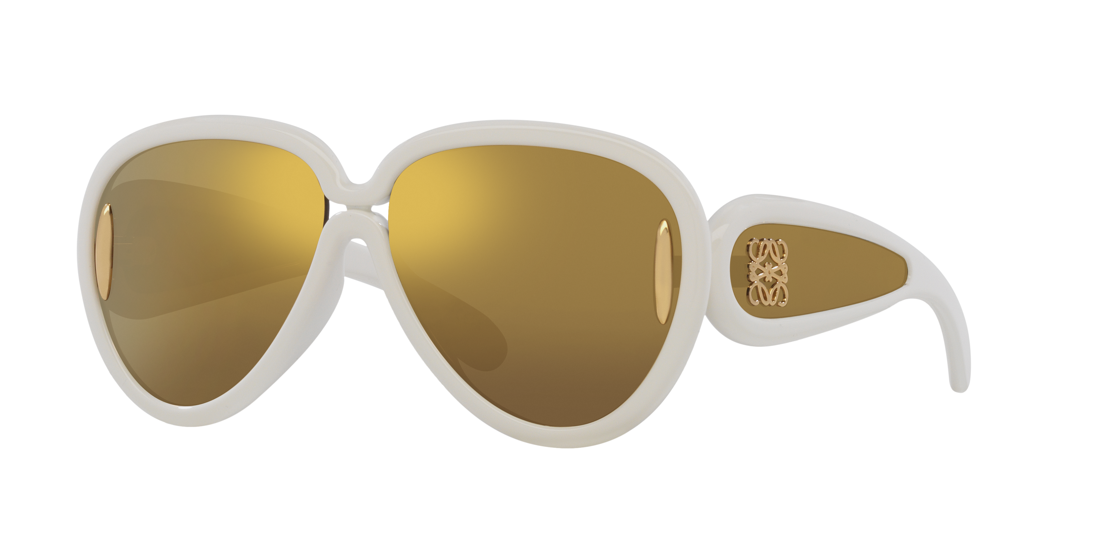 LOEWE PAULAS IBIZA LW40132I Ivory - Women Sunglasses, Brown Lens