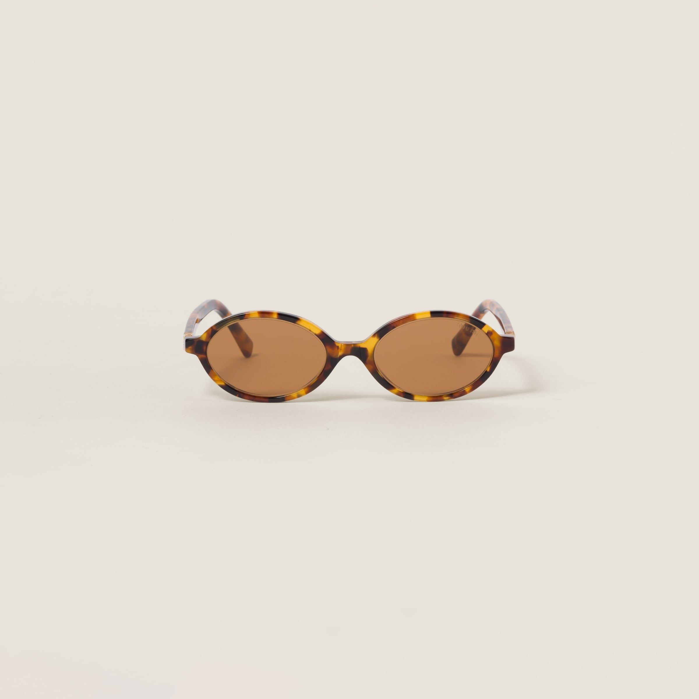 Miu Regard sunglasses Camel Beige Lenses