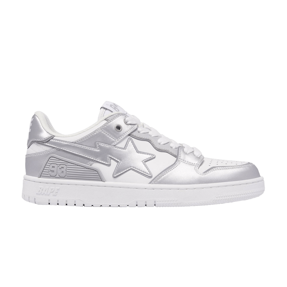 Sk8 Sta #4 'Silver White'
