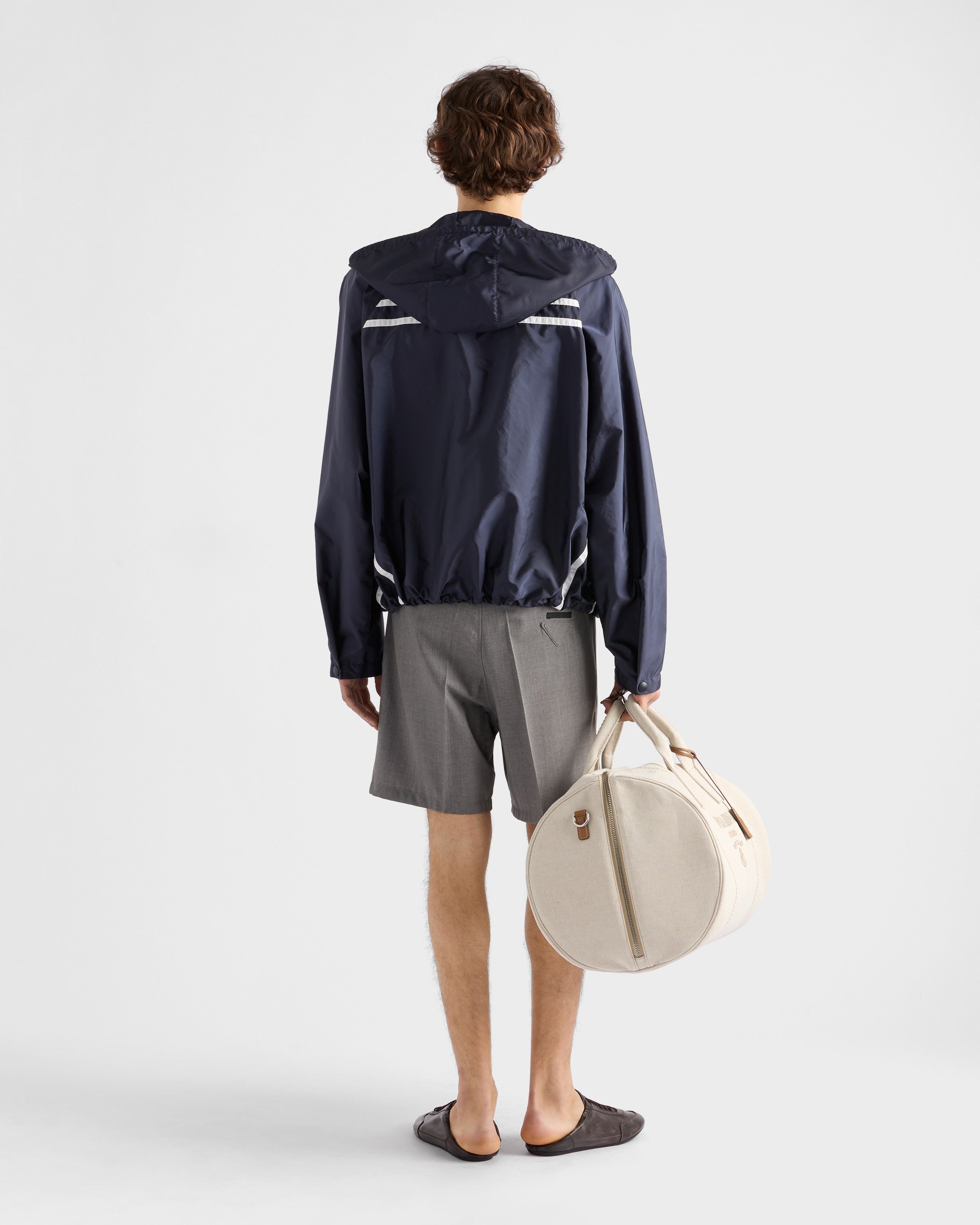 Re-Nylon jacket Blue/White