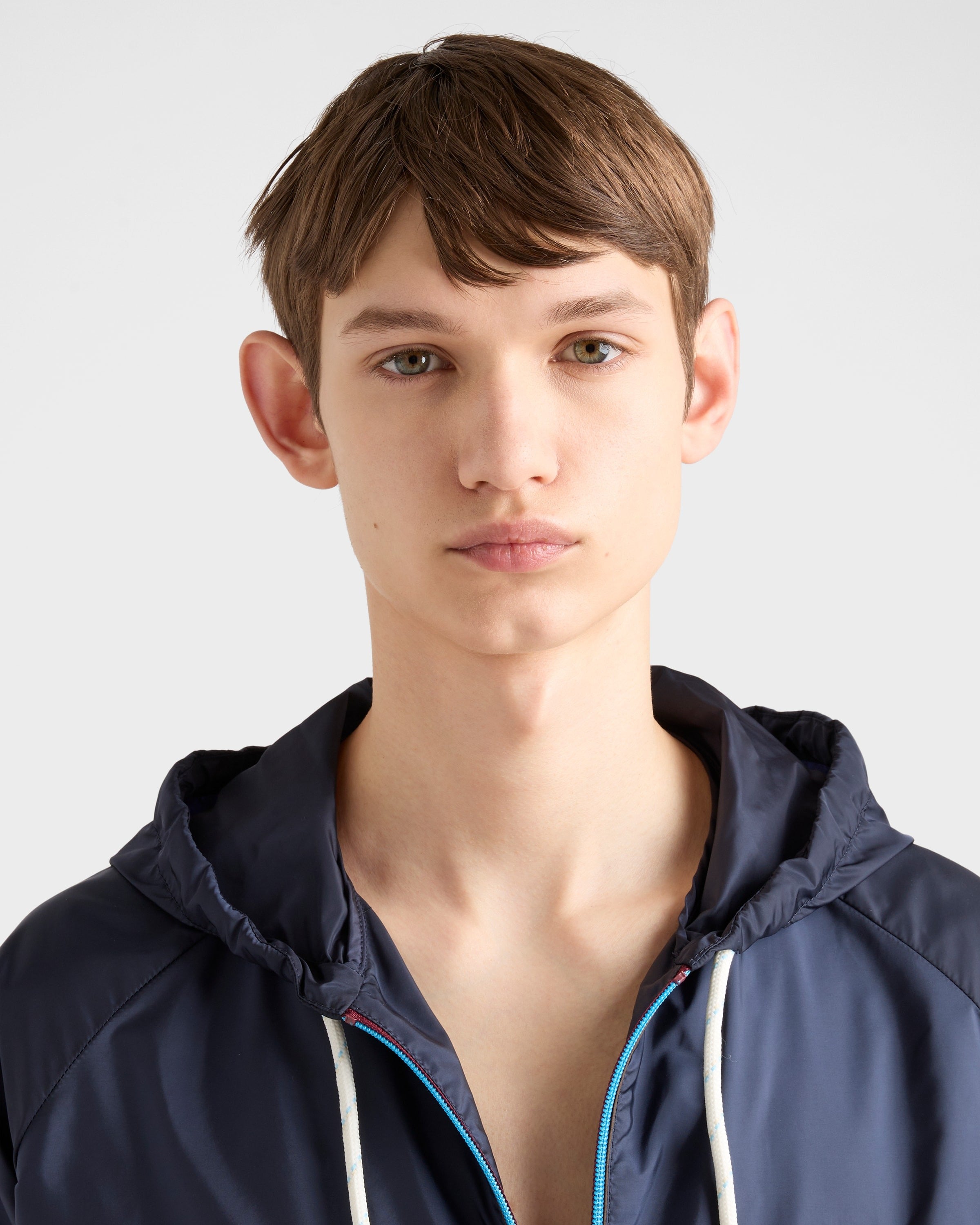 Re-Nylon blouson jacket Blue