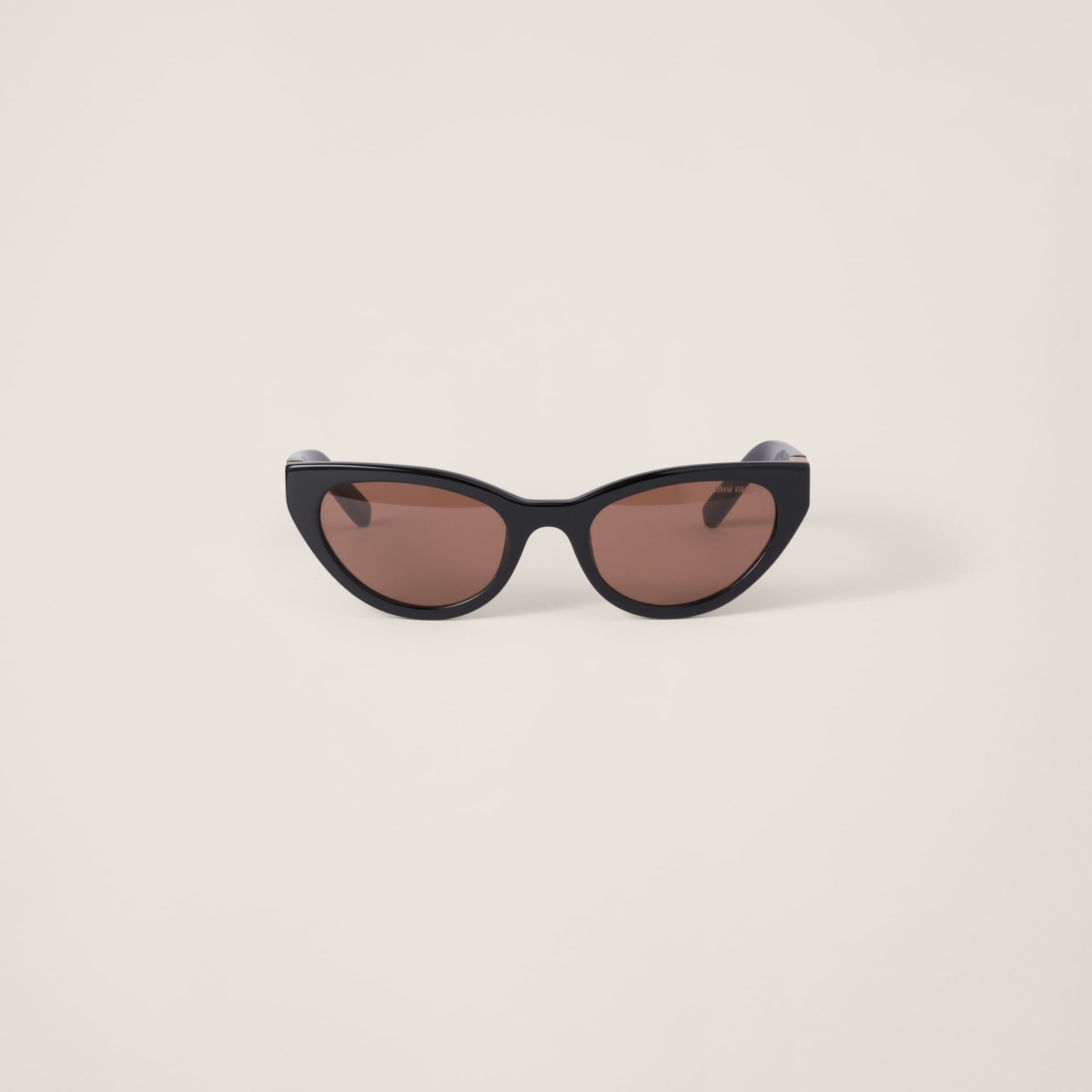 Miu Miu Logo sunglasses Camel Lenses